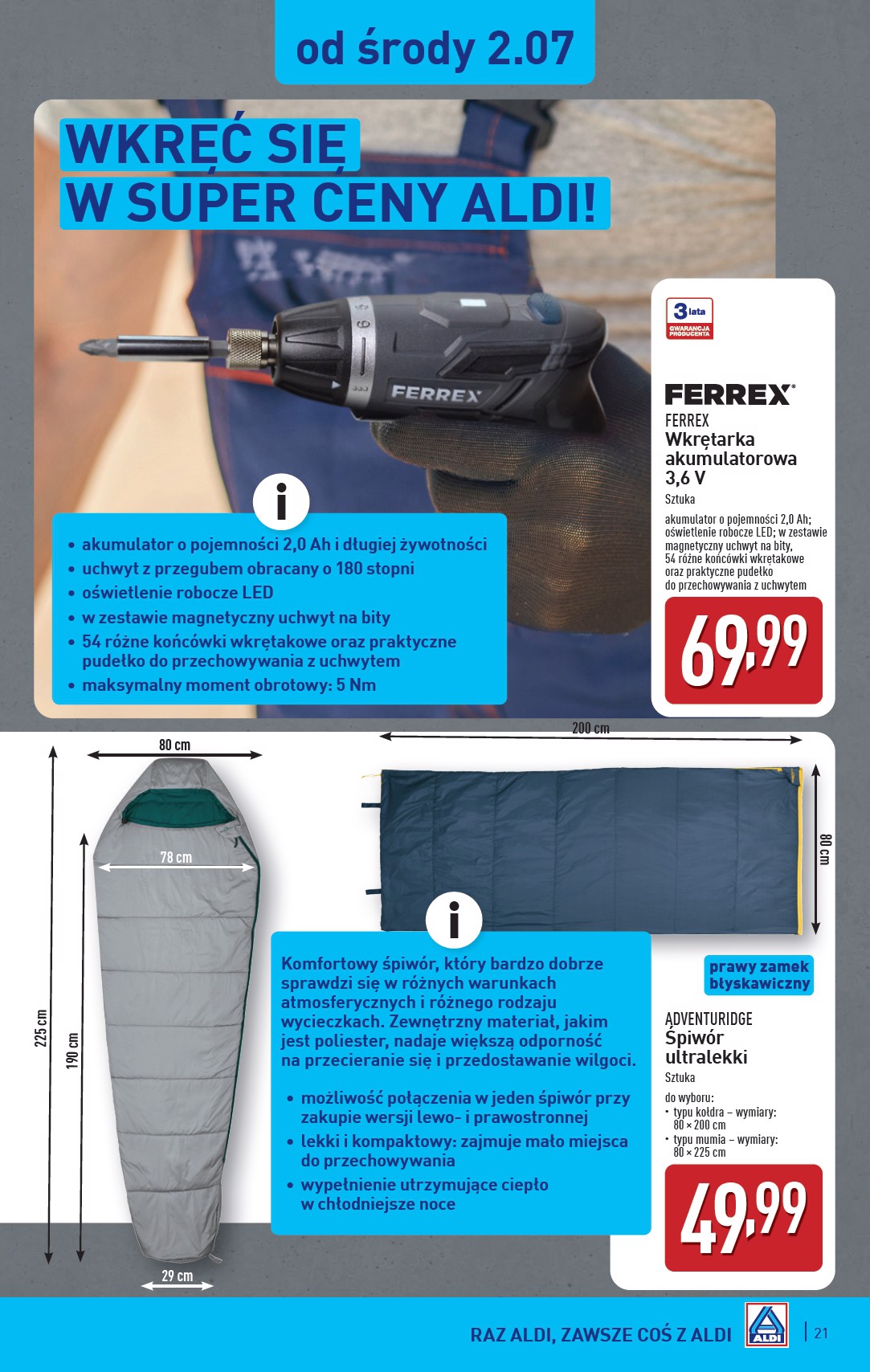aldi - Gazetka ALDI ważna od 30.06. - 05.07. - page: 21
