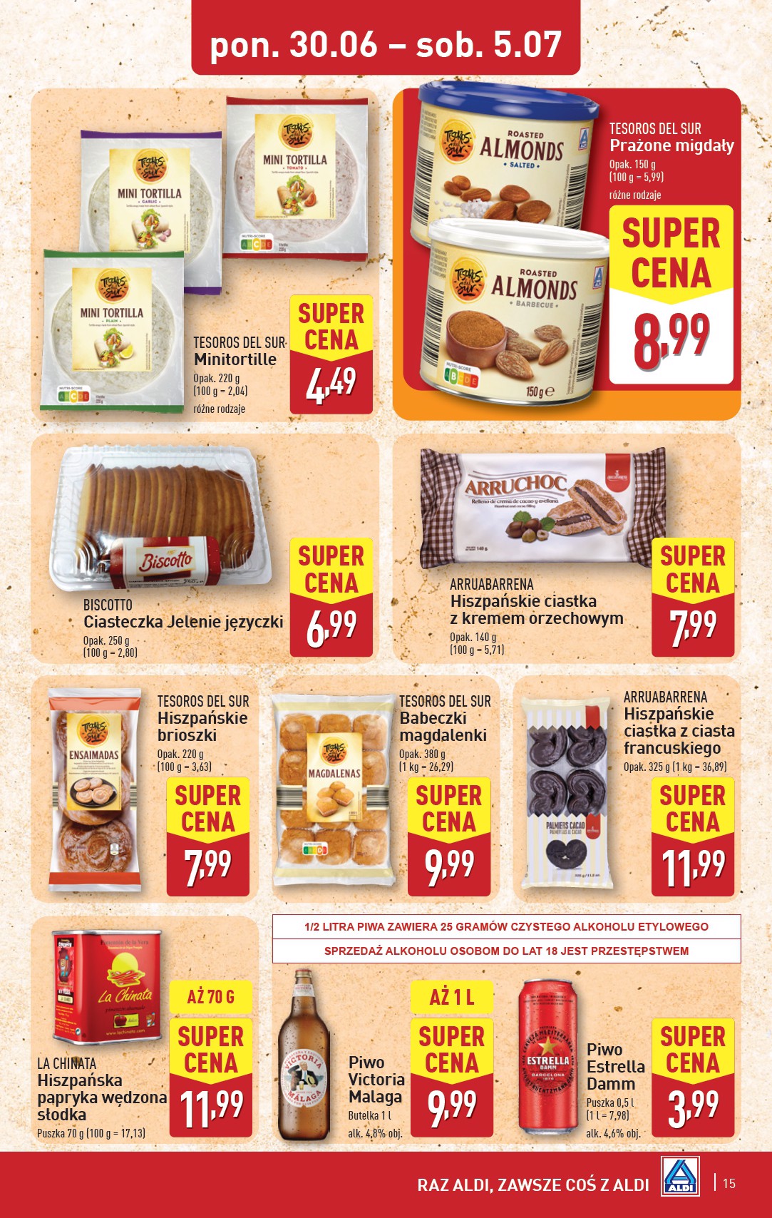 aldi - Gazetka ALDI ważna od 30.06. - 05.07. - page: 15