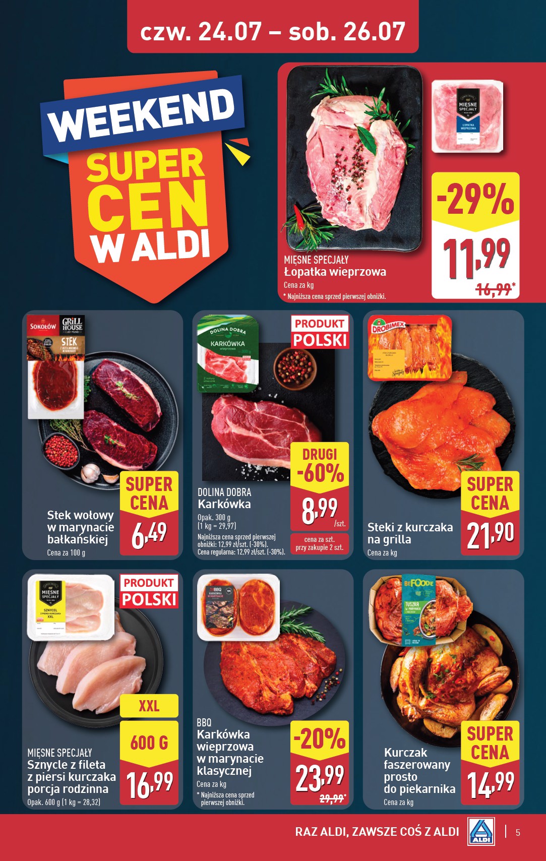 aldi - Gazetka ALDI - Oferta weekendowa ważna od 24.07. - 26.07. - page: 5