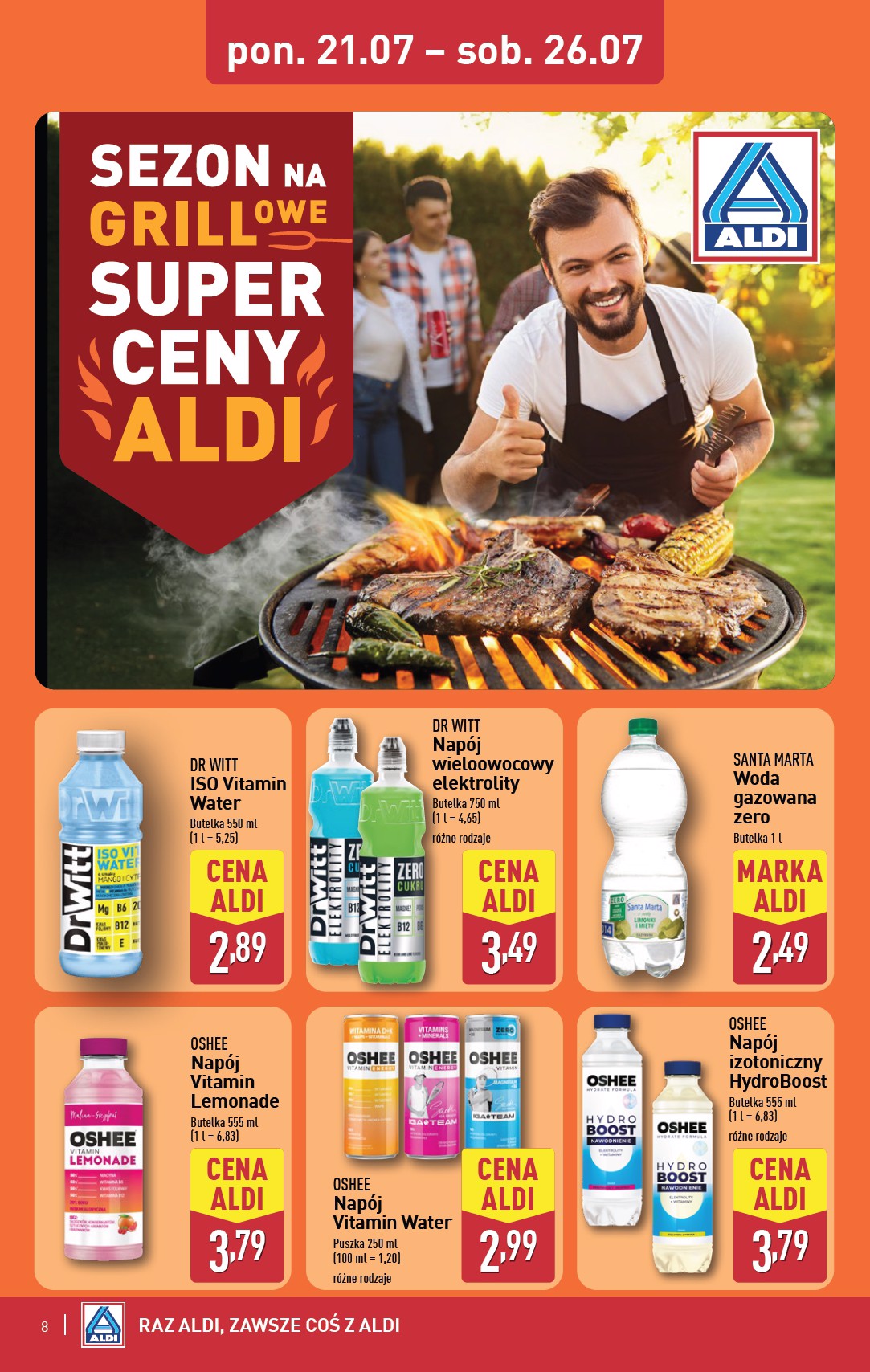 aldi - Gazetka ALDI - Oferta weekendowa ważna od 24.07. - 26.07. - page: 8