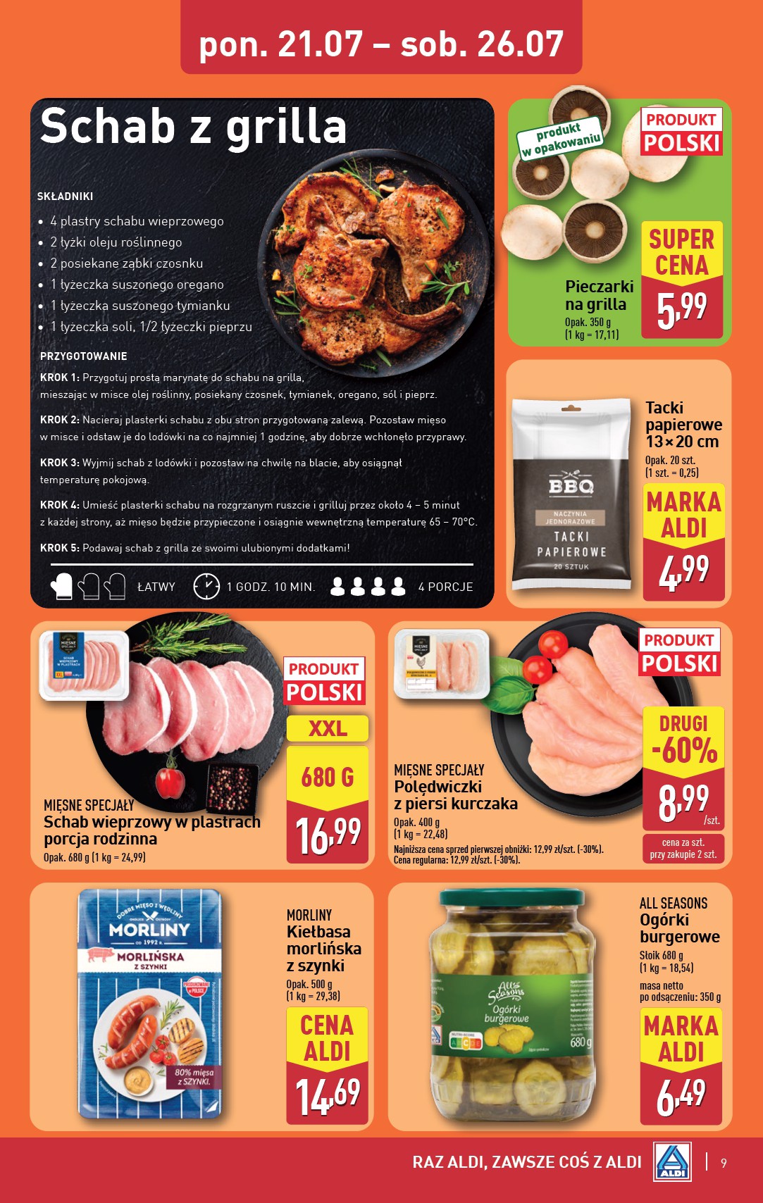 aldi - Gazetka ALDI - Oferta weekendowa ważna od 24.07. - 26.07. - page: 9