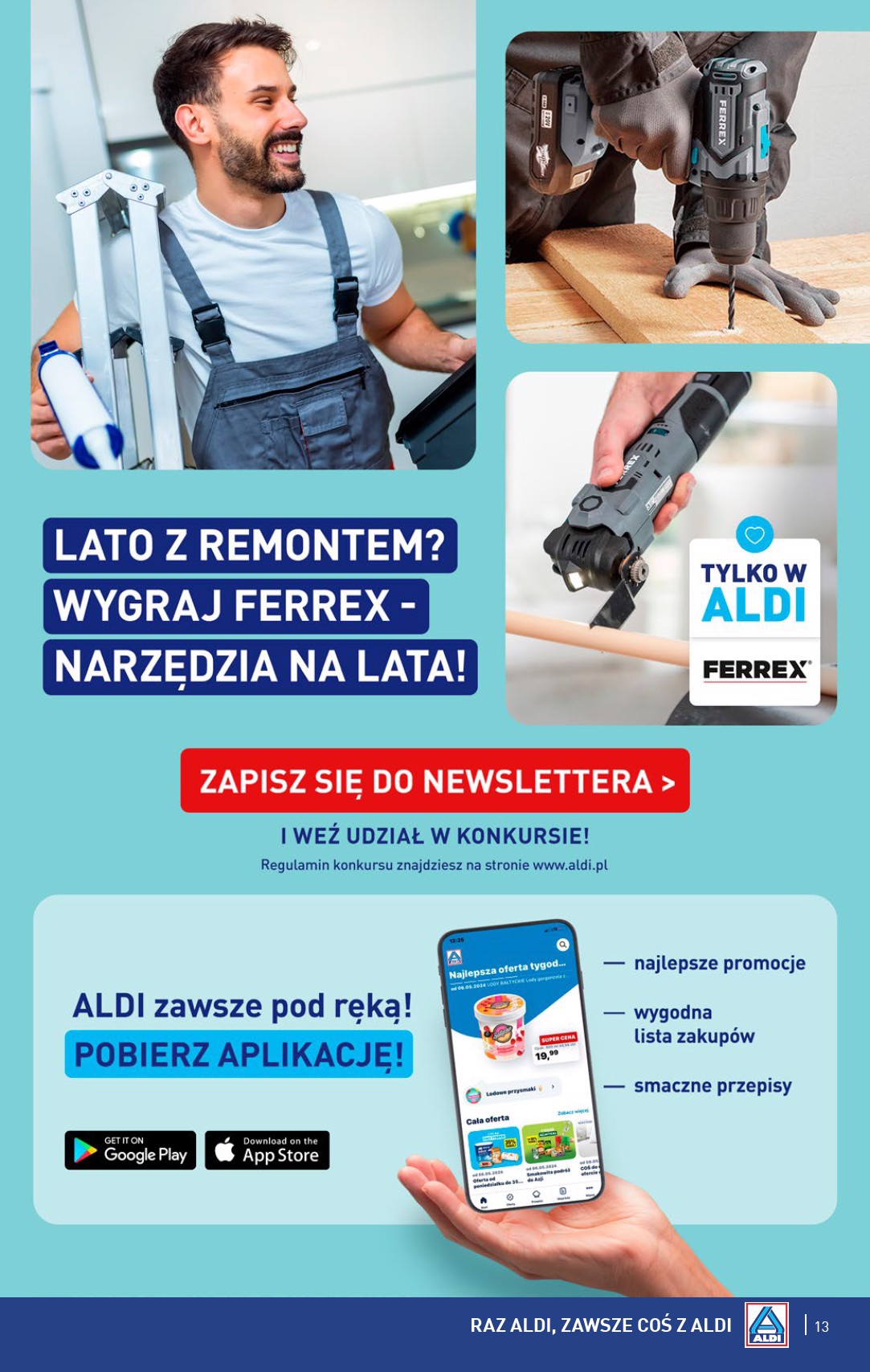 aldi - Gazetka ALDI - Oferta weekendowa ważna od 24.07. - 26.07. - page: 13