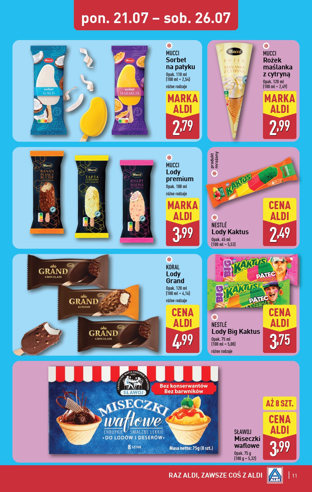 aldi - Gazetka ALDI - Oferta weekendowa ważna od 24.07. - 26.07. - page: 11