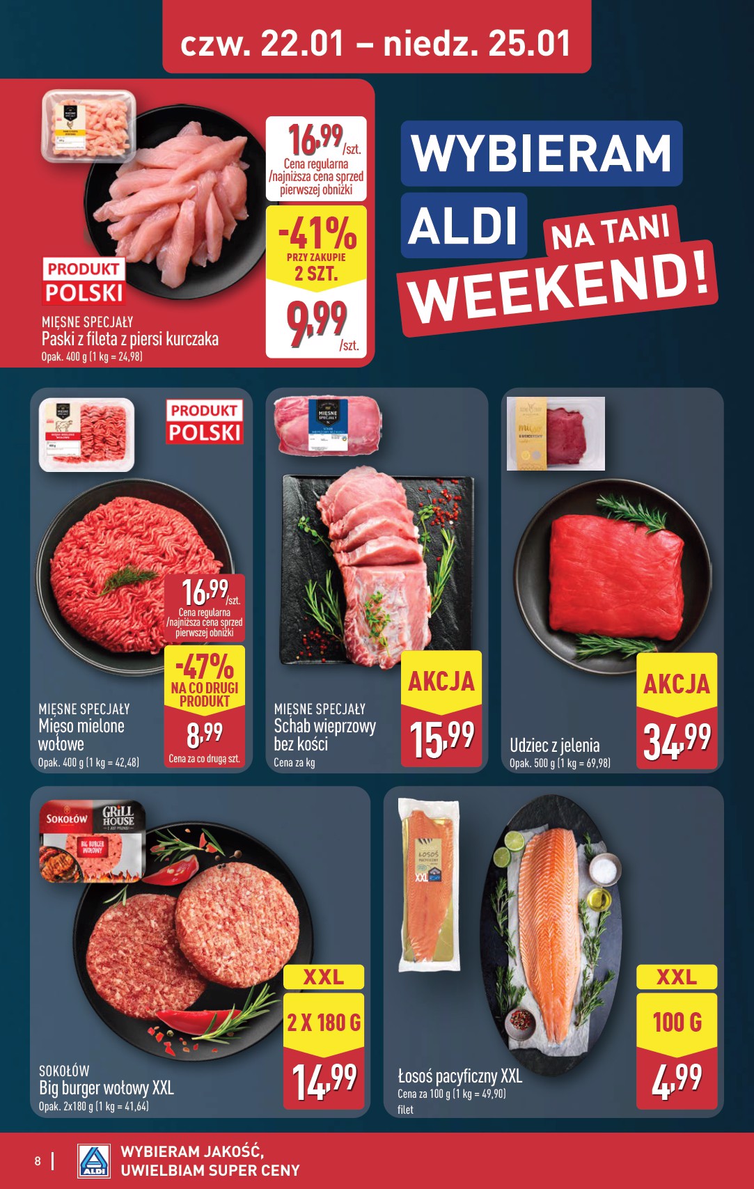 aldi - Gazetka ALDI - Oferta weekendowa - ważna od 22.01. do 25.01. - page: 8