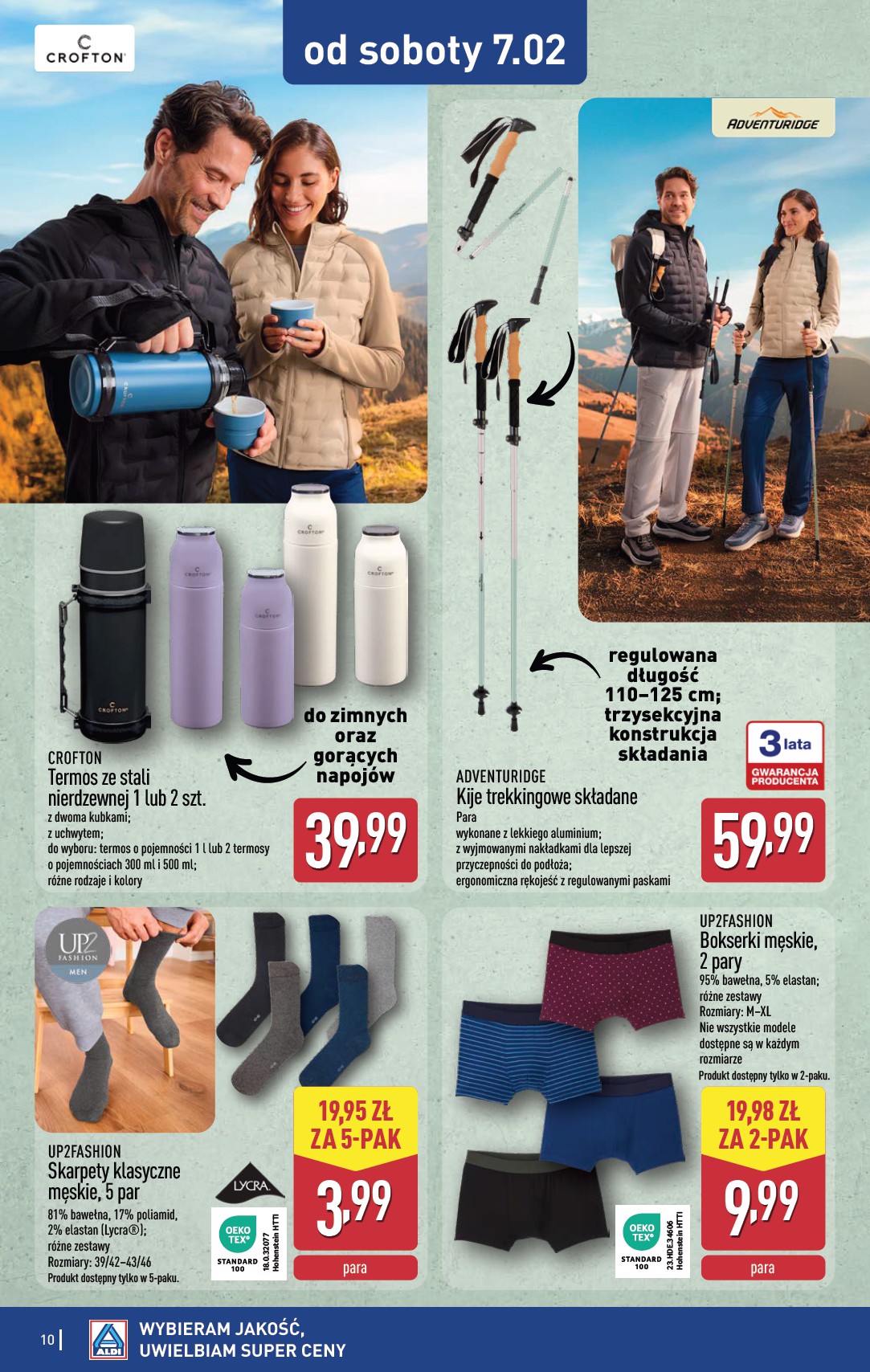 aldi - Gazetka ALDI - Artykuły przemysłowe i tekstylia - ważna od 04.02. do 07.02. - page: 10