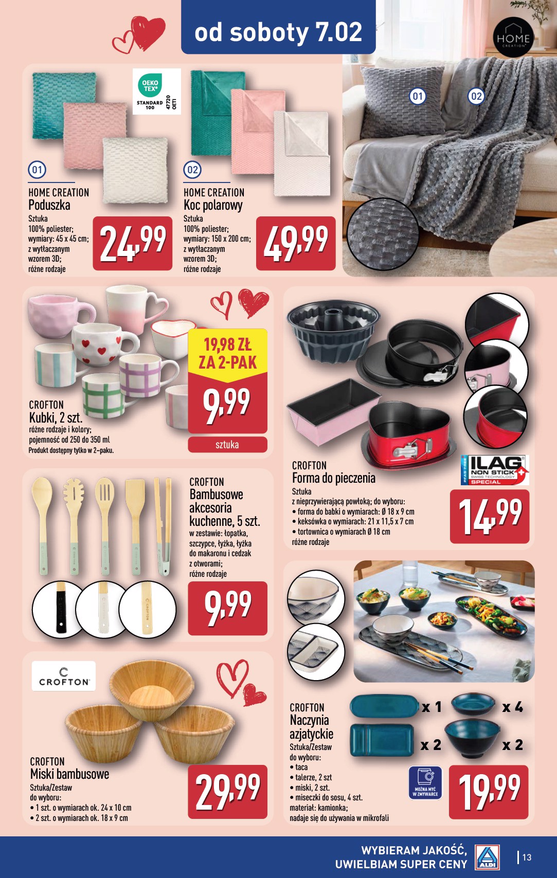 aldi - Gazetka ALDI - Artykuły przemysłowe i tekstylia - ważna od 04.02. do 07.02. - page: 13