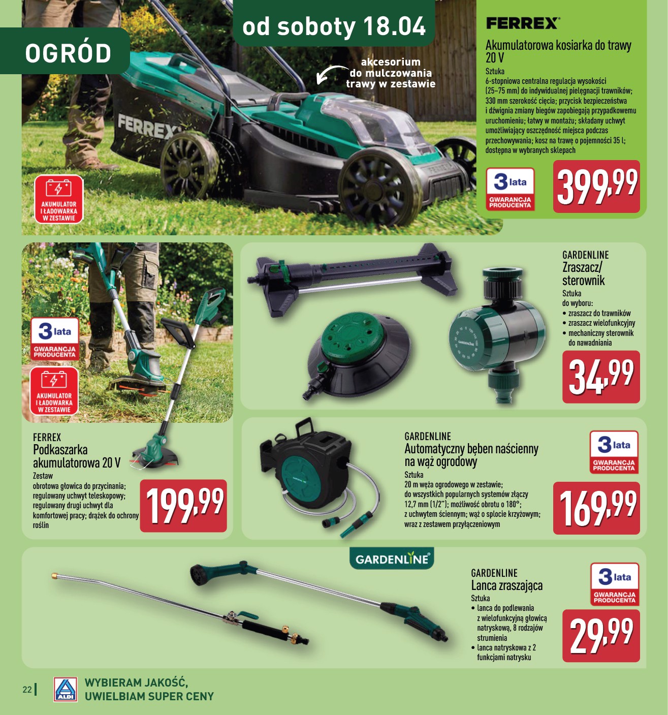 aldi - Gazetka ALDI - Katalog ogrodowy - ważna od 25.02.2026 do 31.05.2026 - page: 22