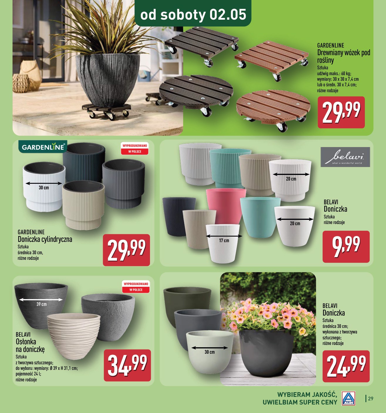 aldi - Gazetka ALDI - Katalog ogrodowy - ważna od 25.02.2026 do 31.05.2026 - page: 29