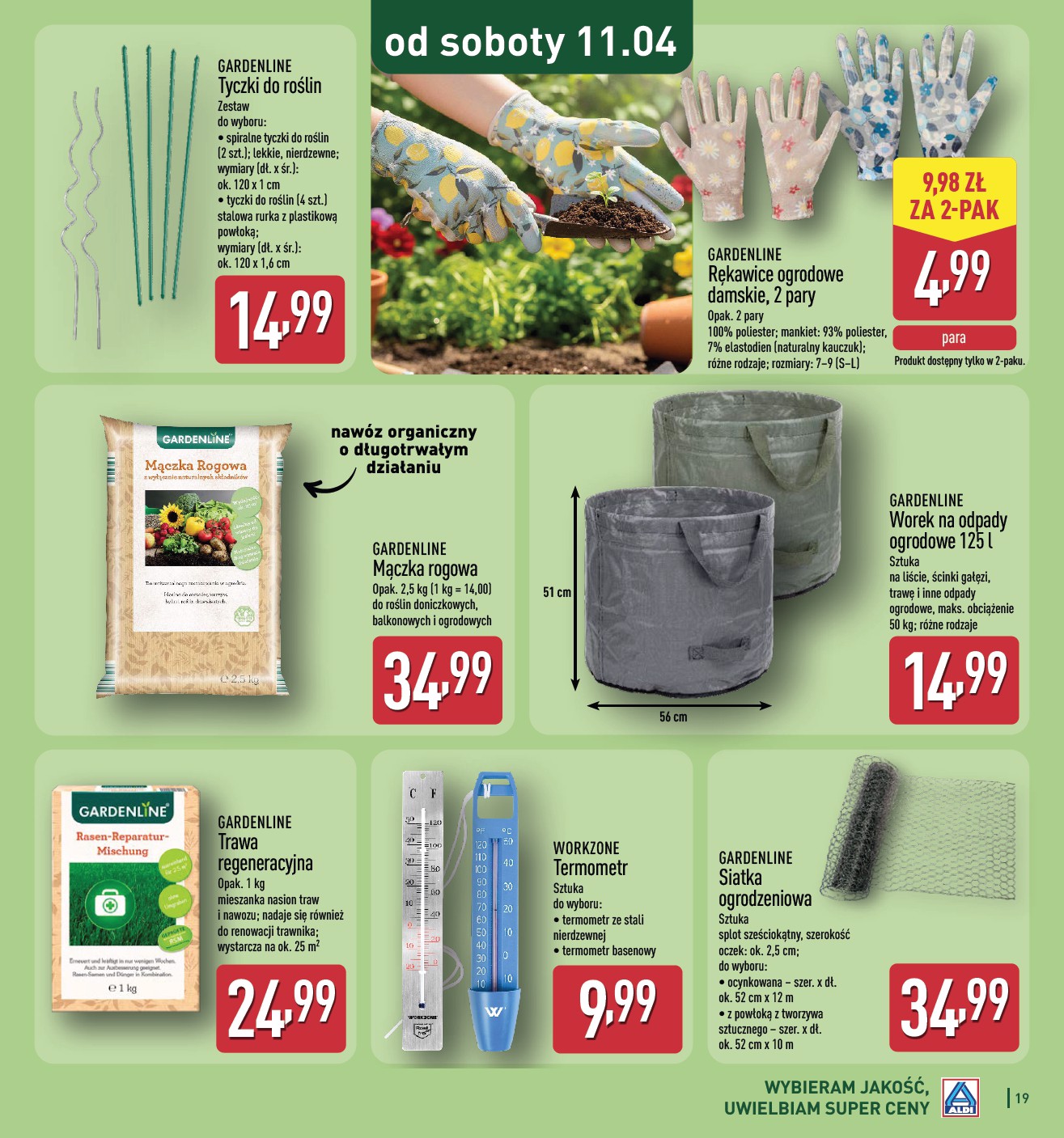 aldi - Gazetka ALDI - Katalog ogrodowy - ważna od 25.02.2026 do 31.05.2026 - page: 19