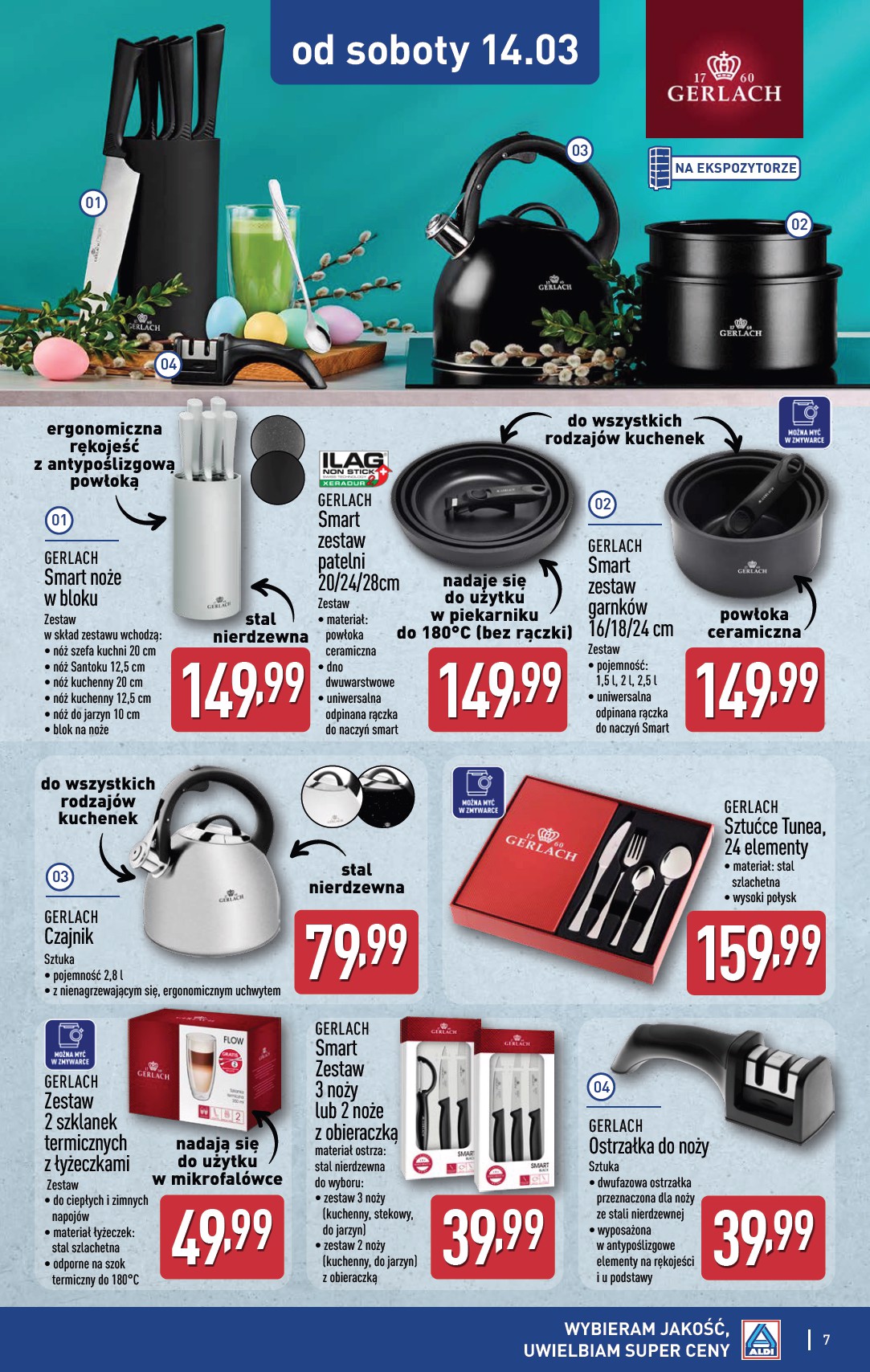 aldi - Gazetka ALDI - Artykuły przemysłowe i tekstylia - ważna od 11.03.2026 do 14.03.2026 - page: 7