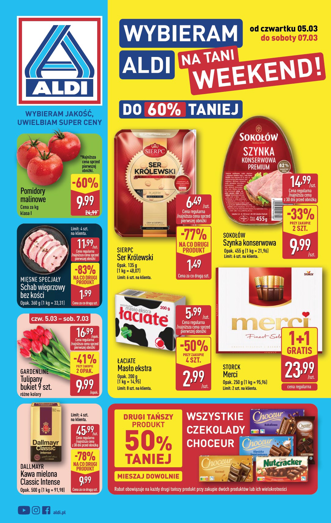aldi - Gazetka ALDI - Oferta weekendowa - ważna od 05.03.2026 do 07.03.2026