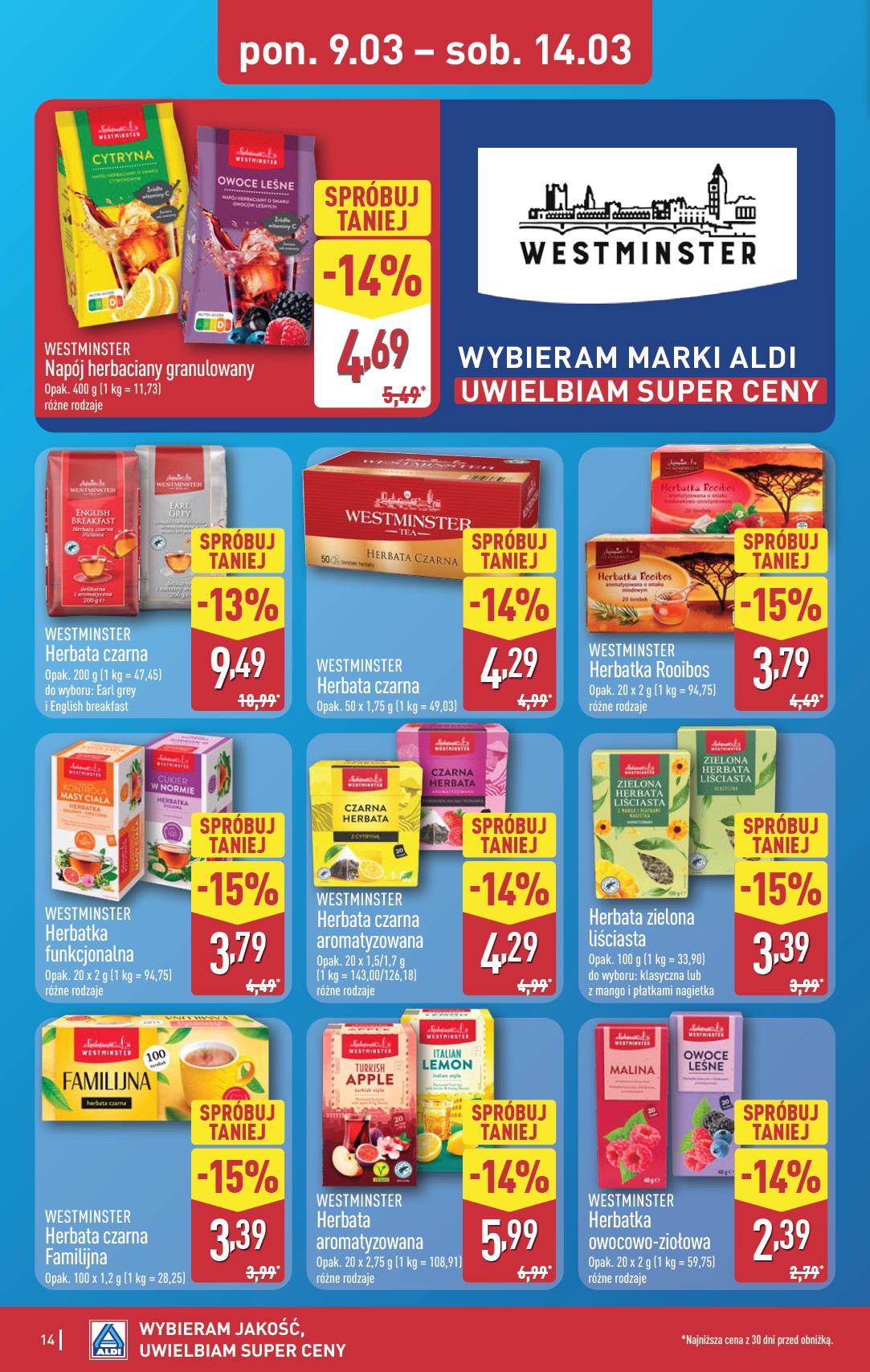 aldi - Gazetka ALDI - ważna od 09.03.2026 do 14.03.2026 - page: 14
