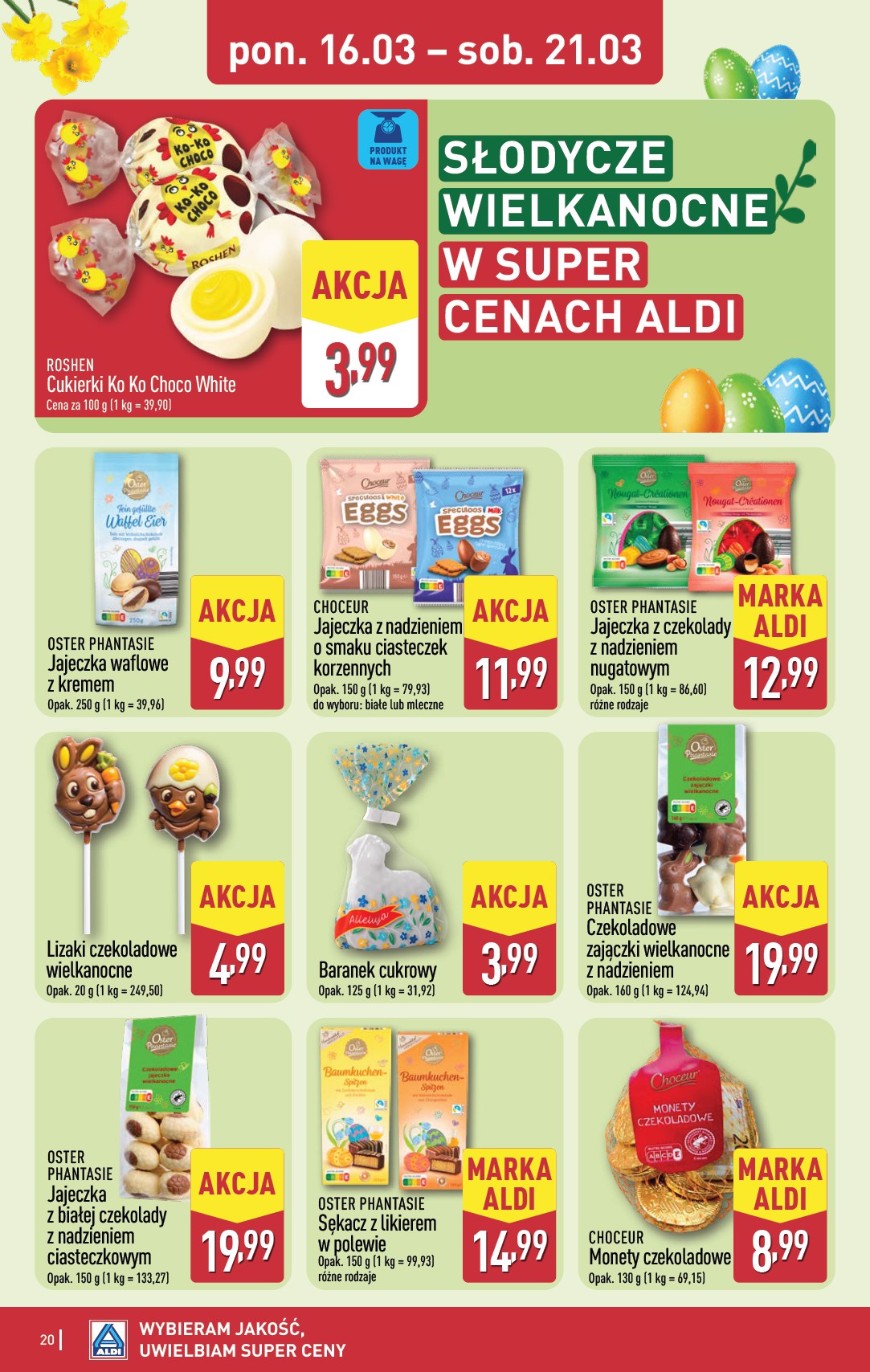 aldi - Gazetka ALDI - ważna od 16.03.2026 do 21.03.2026 - page: 20