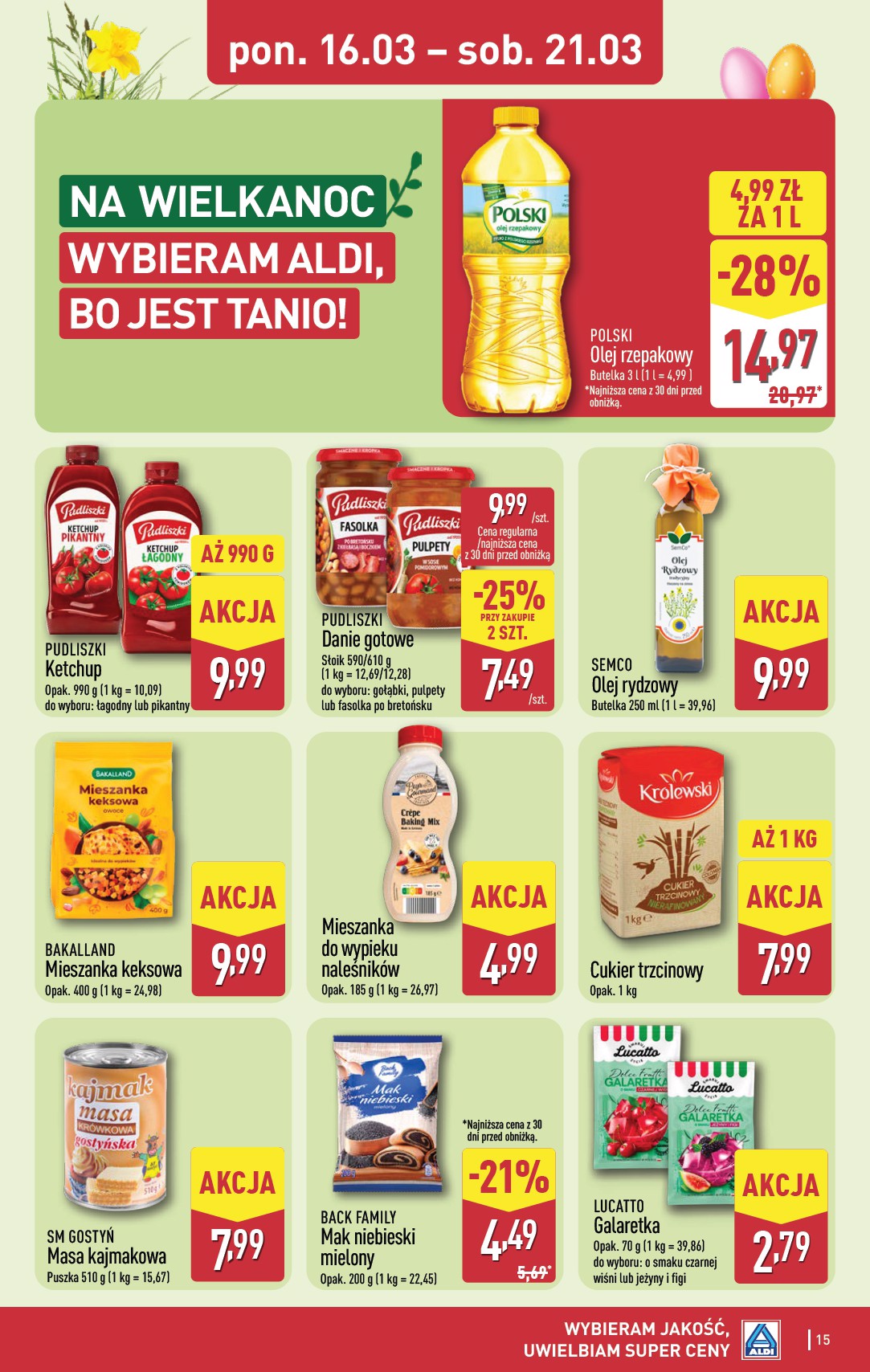 aldi - Gazetka ALDI - ważna od 16.03.2026 do 21.03.2026 - page: 15