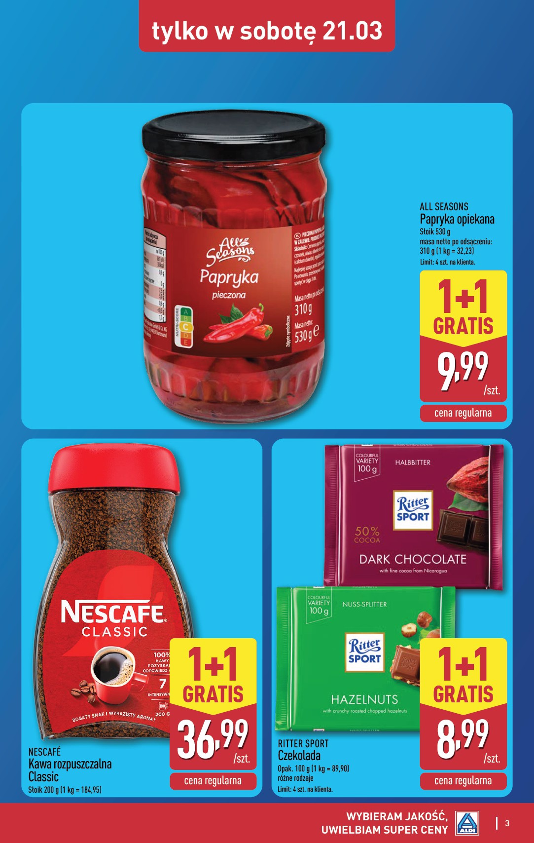 aldi - Gazetka ALDI - Oferta weekendowa - ważna od 19.03.2026 do 21.03.2026 - page: 3