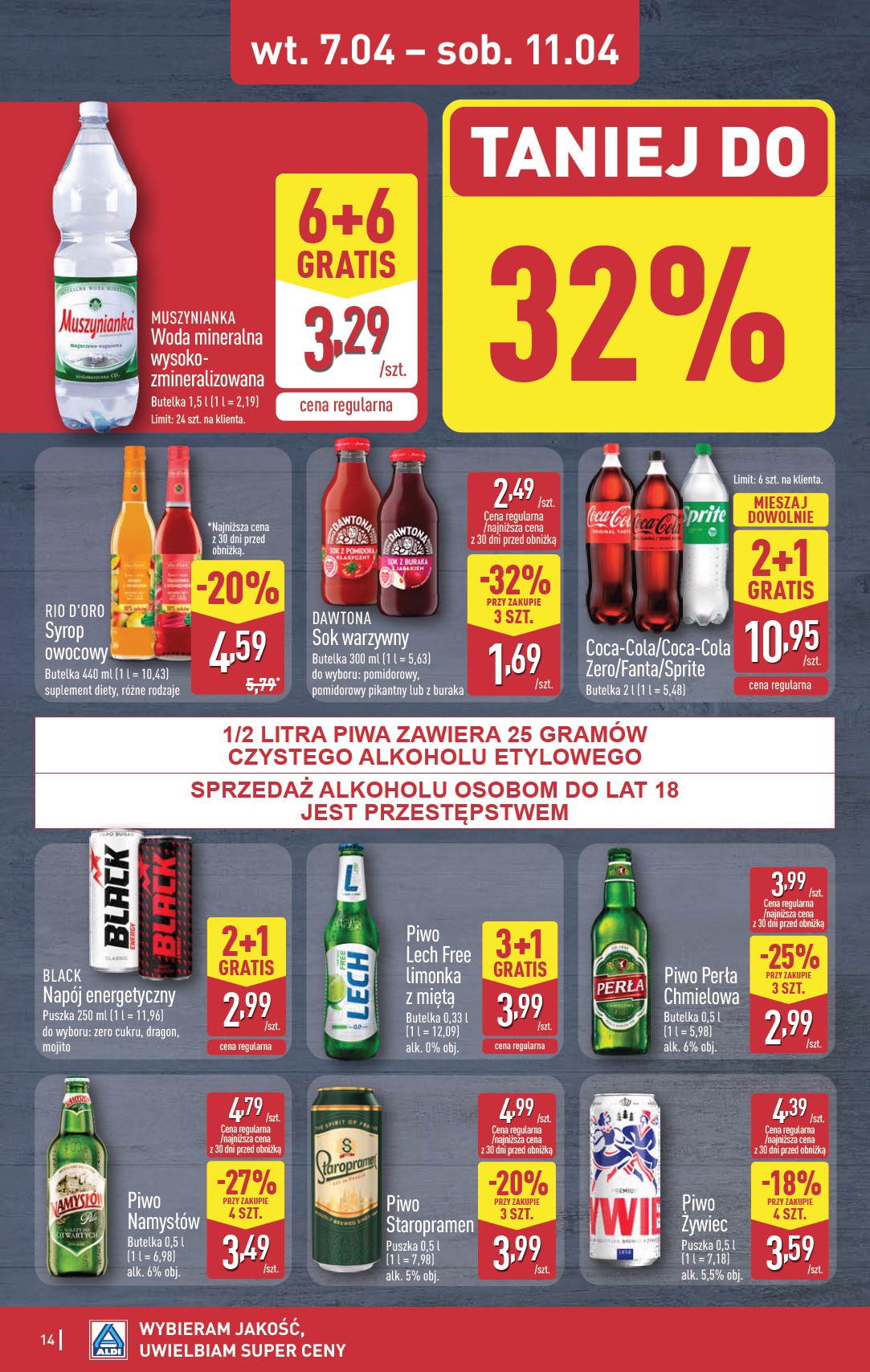 aldi - Gazetka ALDI - ważna od 07.04.2026 do 11.04.2026 - page: 14