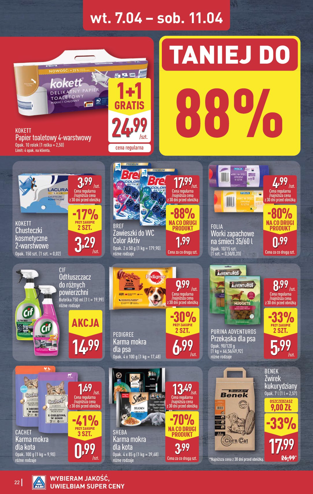 aldi - Gazetka ALDI - ważna od 07.04.2026 do 11.04.2026 - page: 22