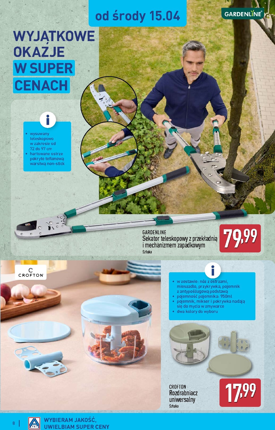 aldi - Nowa gazetka ALDI - Sportowa Moda ważna od 15.04.2026 do 18.04.2026 - page: 8