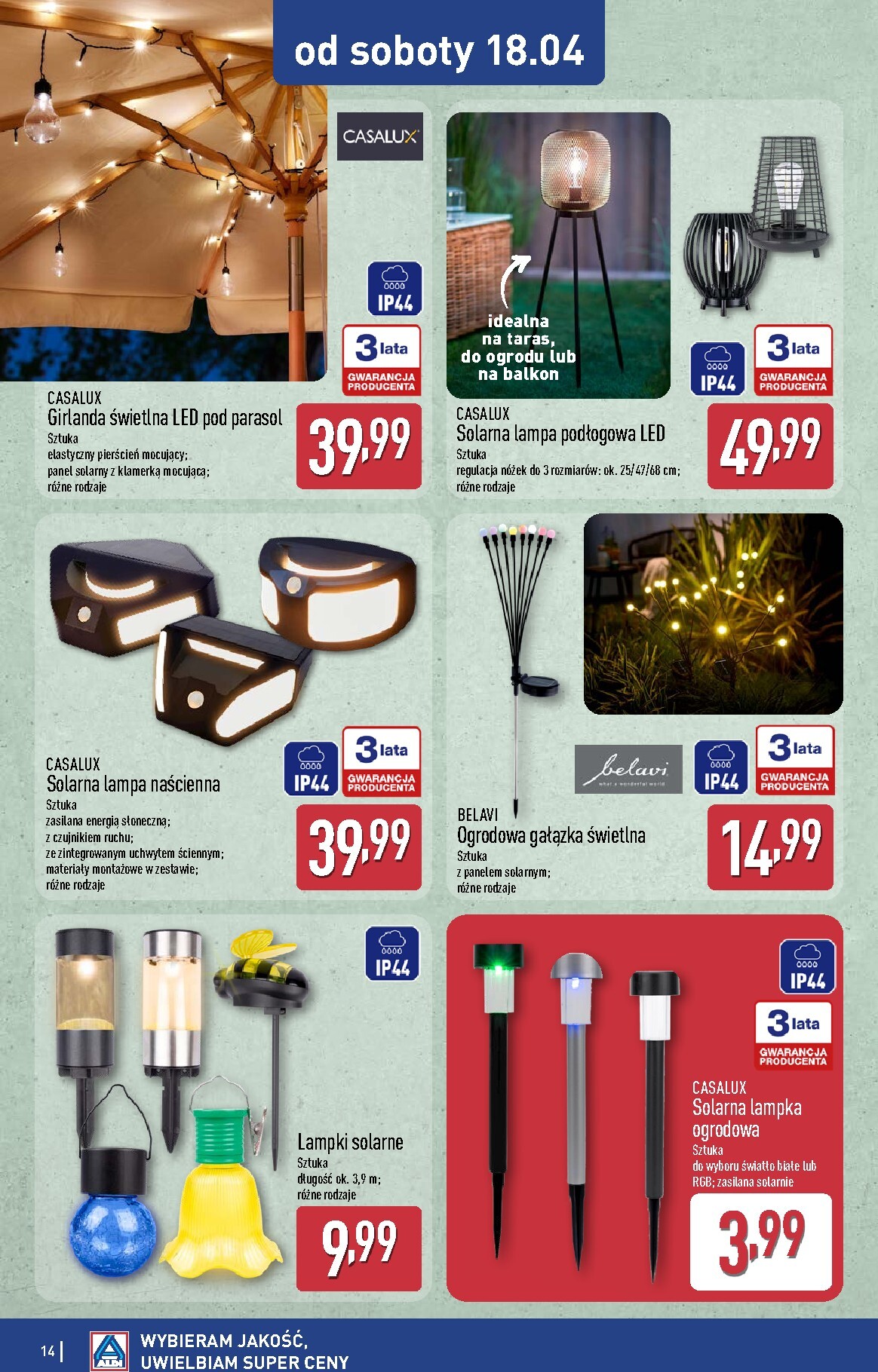 aldi - Nowa gazetka ALDI - Sportowa Moda ważna od 15.04.2026 do 18.04.2026 - page: 14