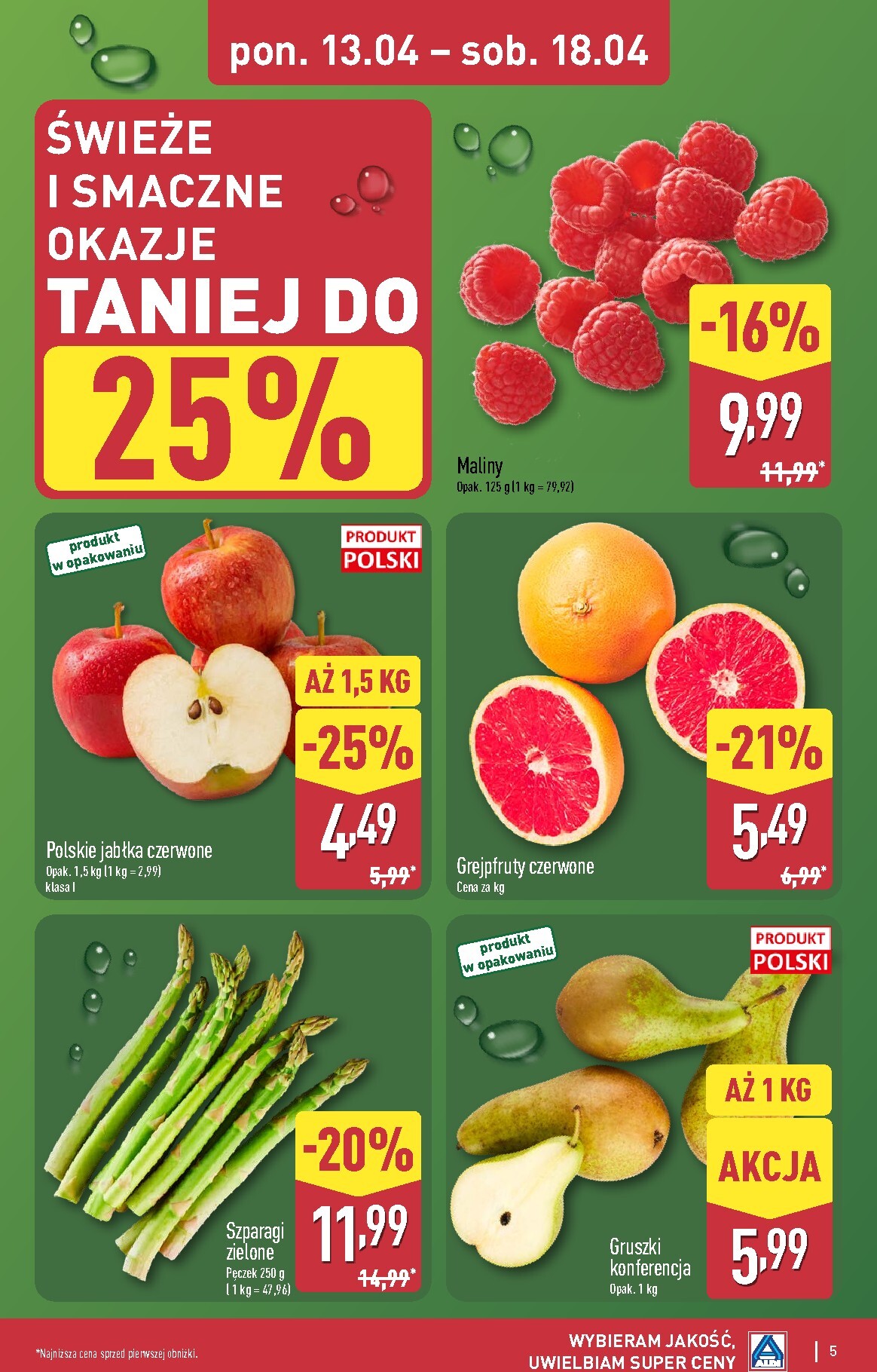 aldi - Nowa gazetka ALDI ważna od 13.04.2026 do 18.04.2026 - page: 5