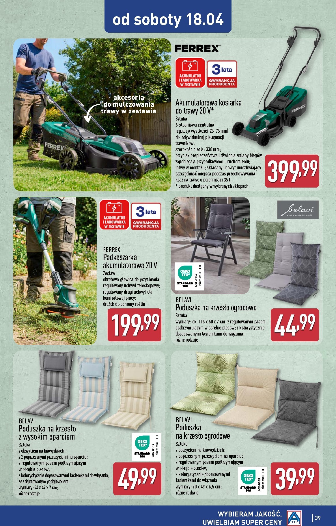 aldi - Nowa gazetka ALDI ważna od 13.04.2026 do 18.04.2026 - page: 39