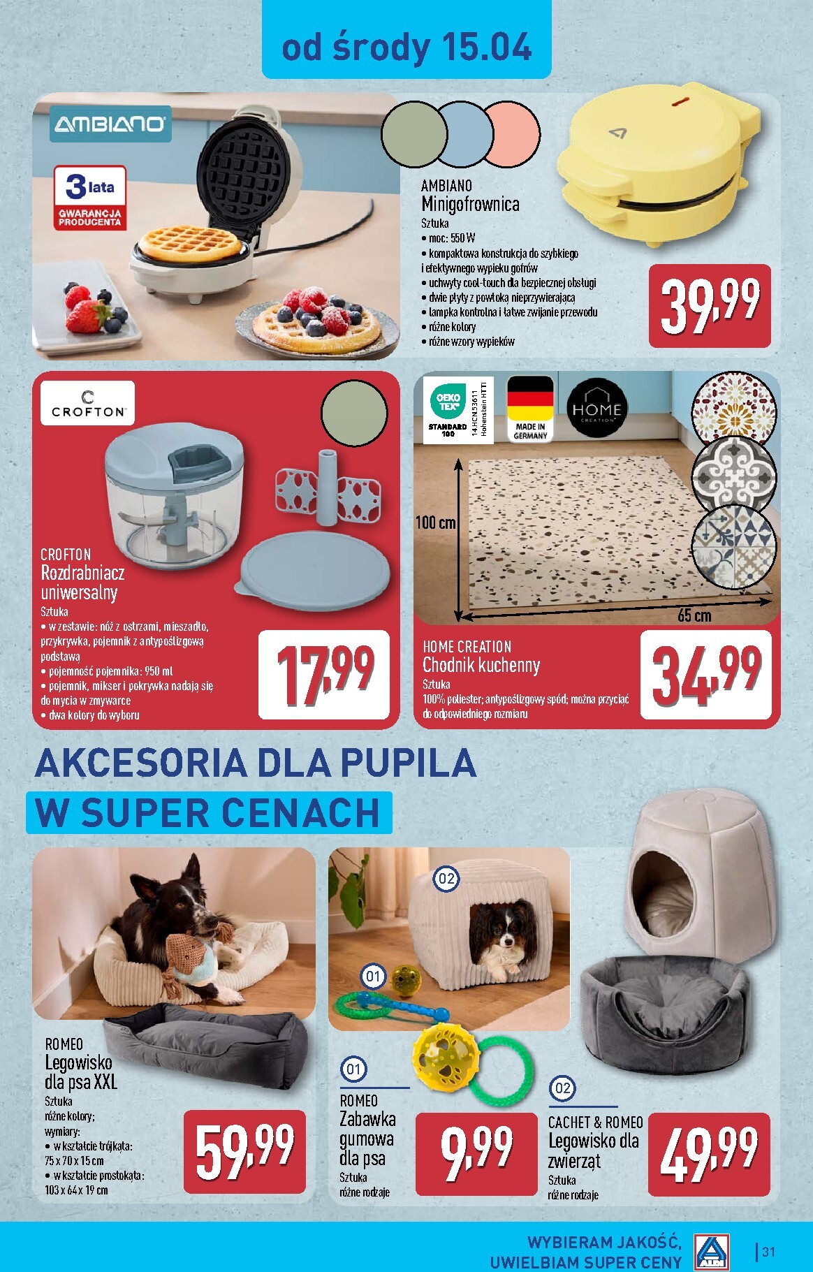 aldi - Nowa gazetka ALDI ważna od 13.04.2026 do 18.04.2026 - page: 31