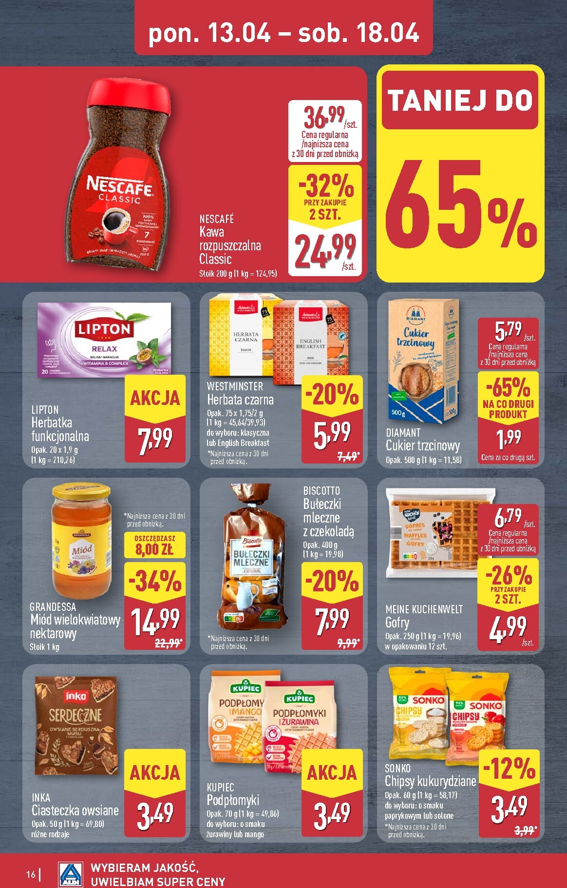 aldi - Nowa gazetka ALDI ważna od 13.04.2026 do 18.04.2026 - page: 16
