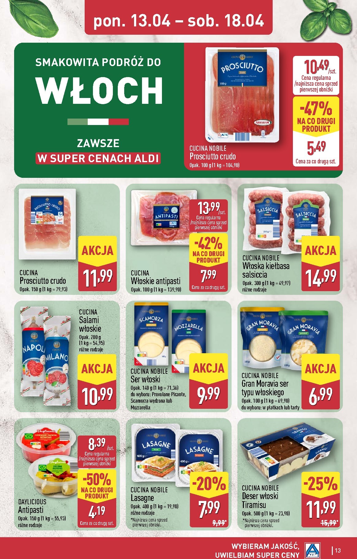 aldi - Nowa gazetka ALDI ważna od 13.04.2026 do 18.04.2026 - page: 13