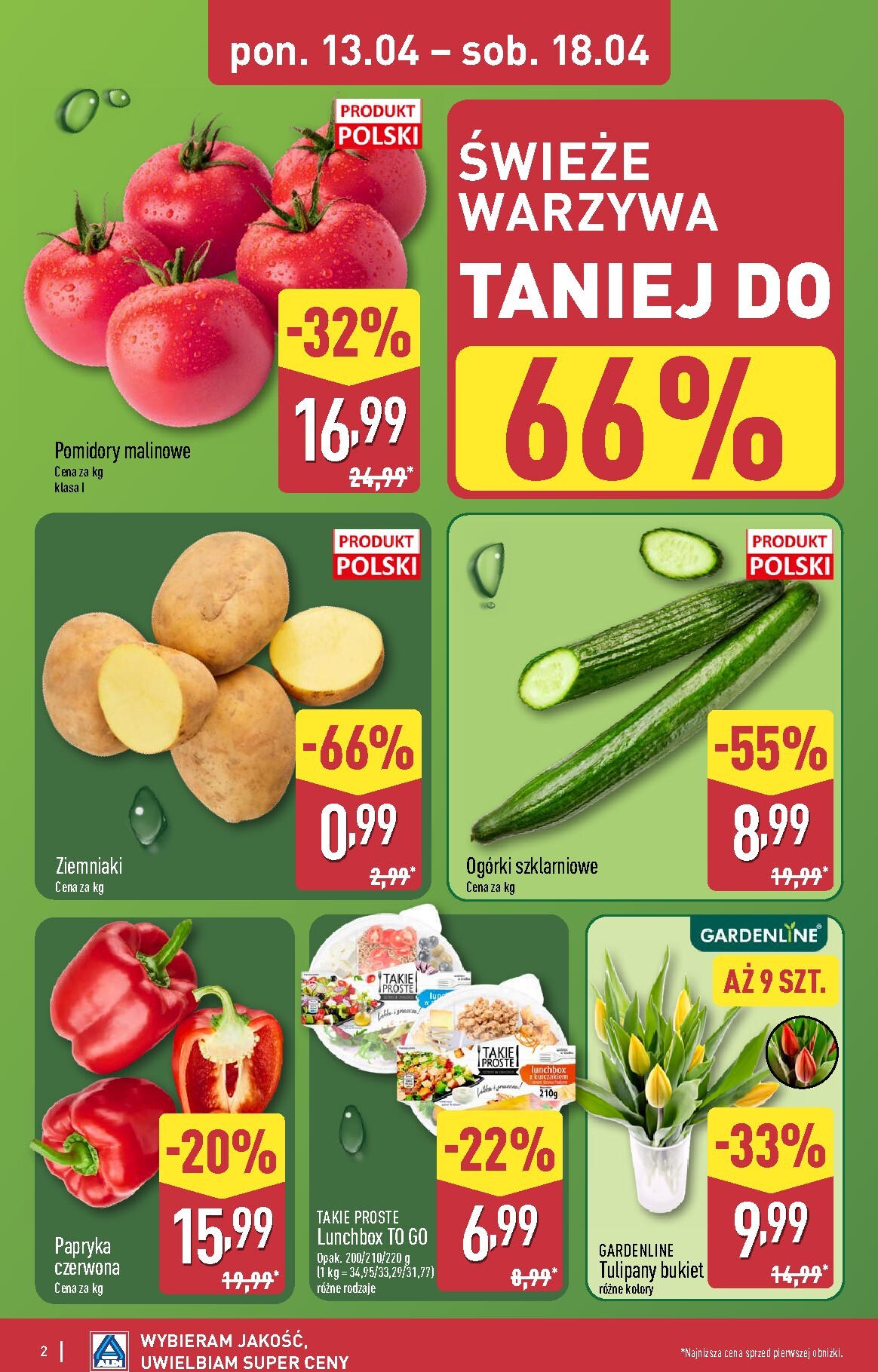 aldi - Nowa gazetka ALDI ważna od 13.04.2026 do 18.04.2026 - page: 2