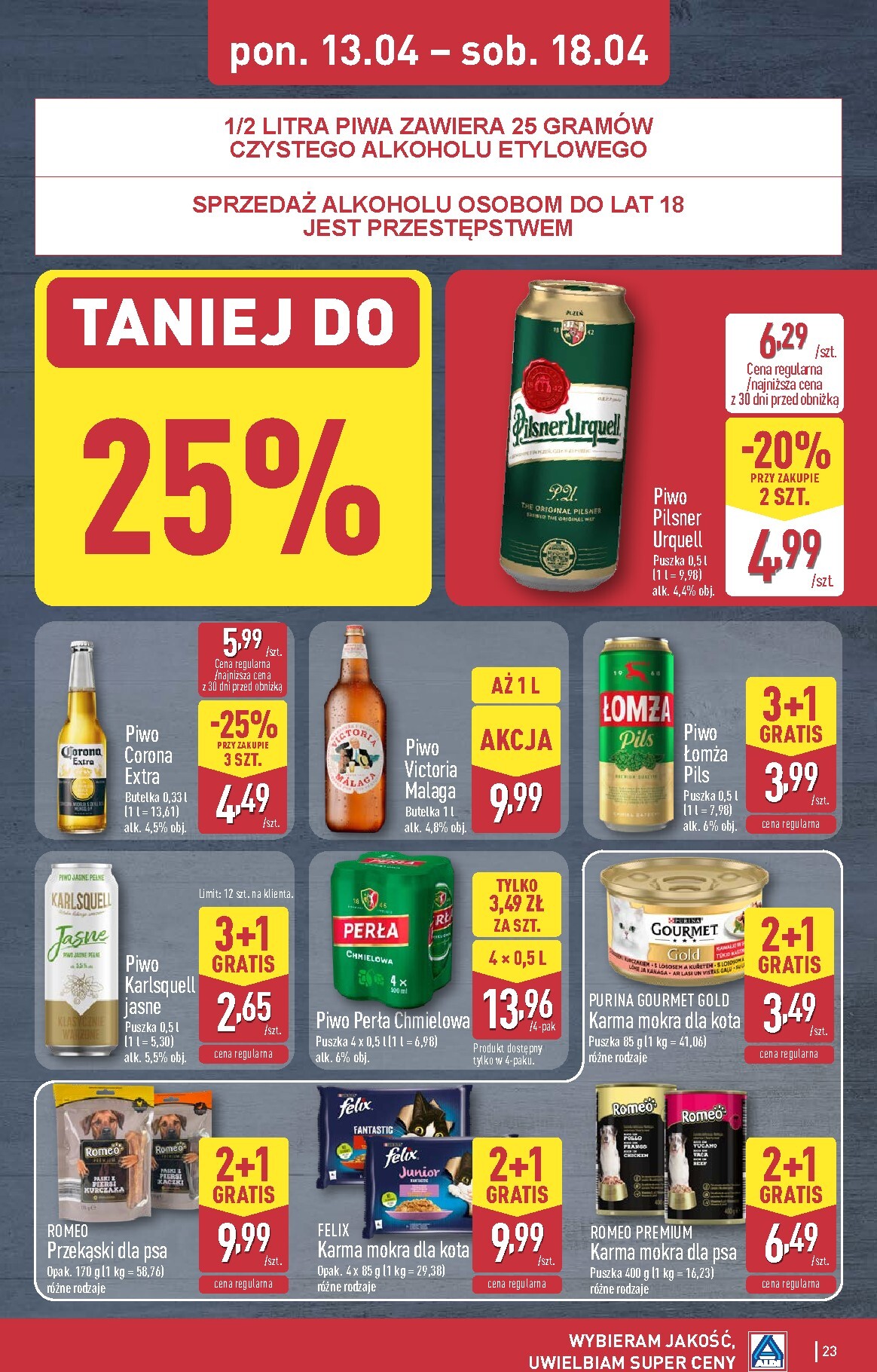 aldi - Nowa gazetka ALDI ważna od 13.04.2026 do 18.04.2026 - page: 23