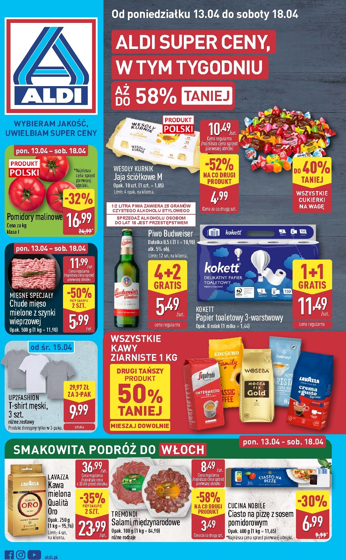 aldi - Nowa gazetka ALDI ważna od 13.04.2026 do 18.04.2026