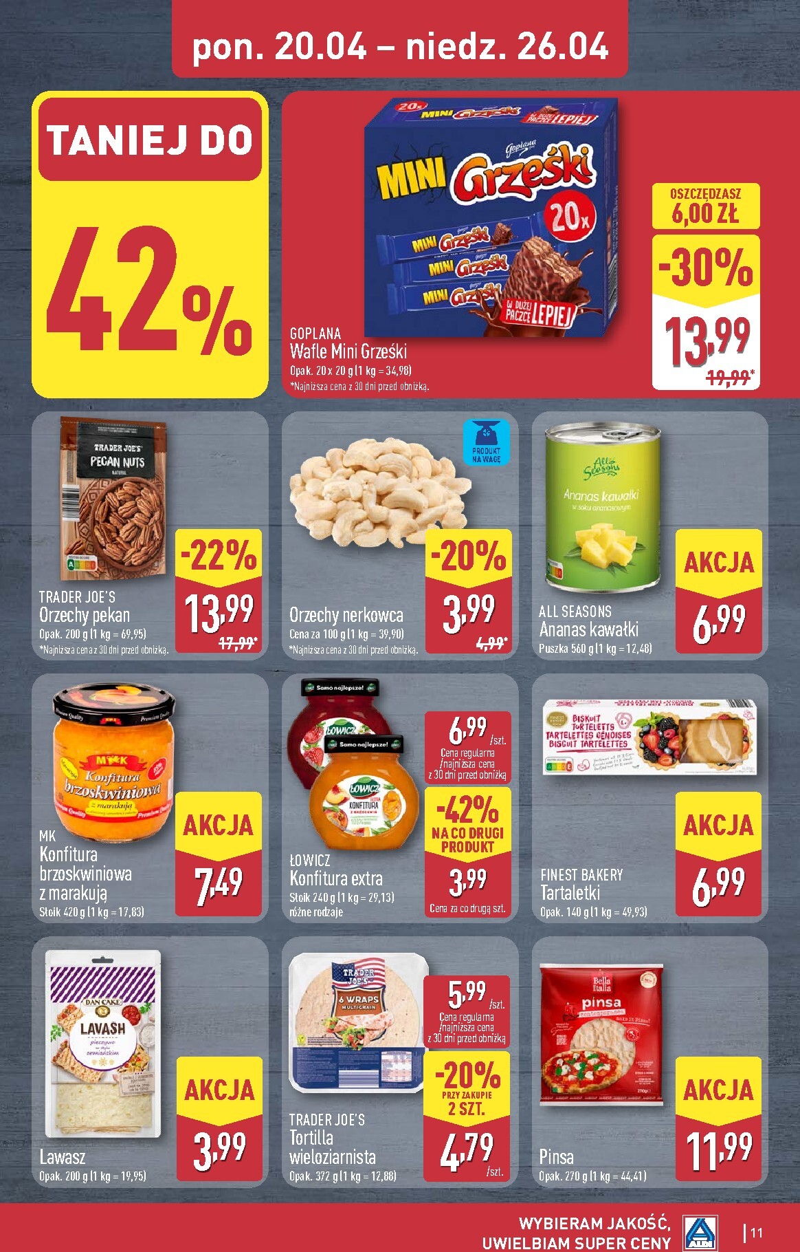 aldi - Aktualna gazetka ALDI ważna od 20.04.2026 do 26.04.2026 - page: 11