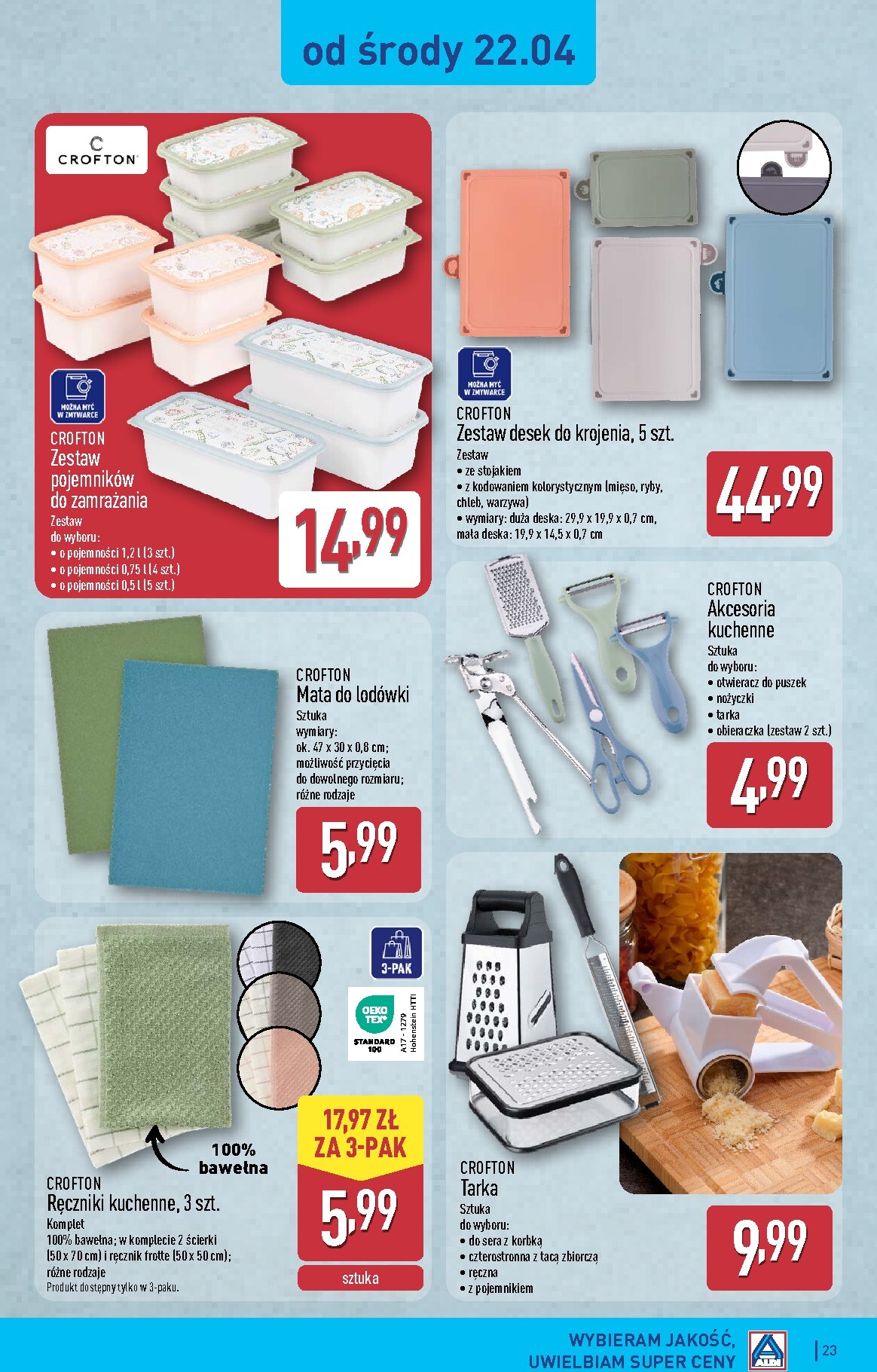 aldi - Aktualna gazetka ALDI ważna od 20.04.2026 do 26.04.2026 - page: 23