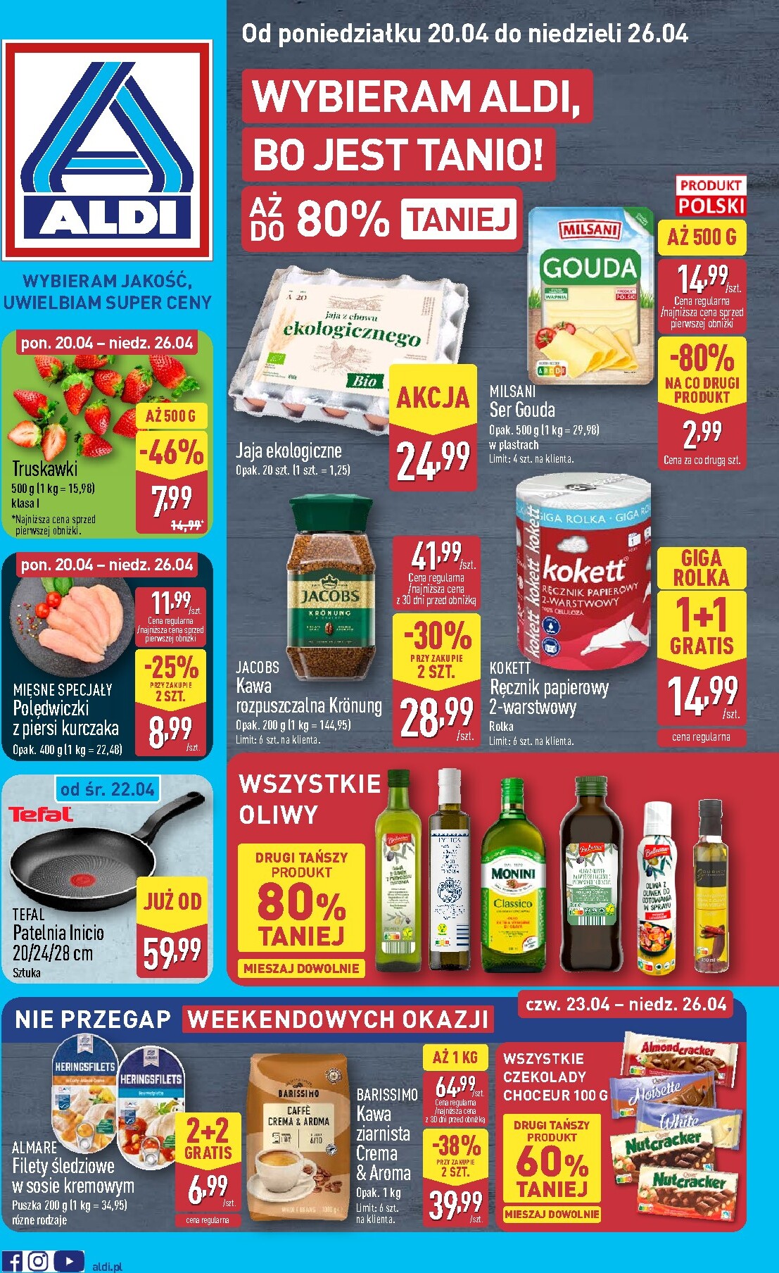 aldi - Aktualna gazetka ALDI ważna od 20.04.2026 do 26.04.2026 - page: 1