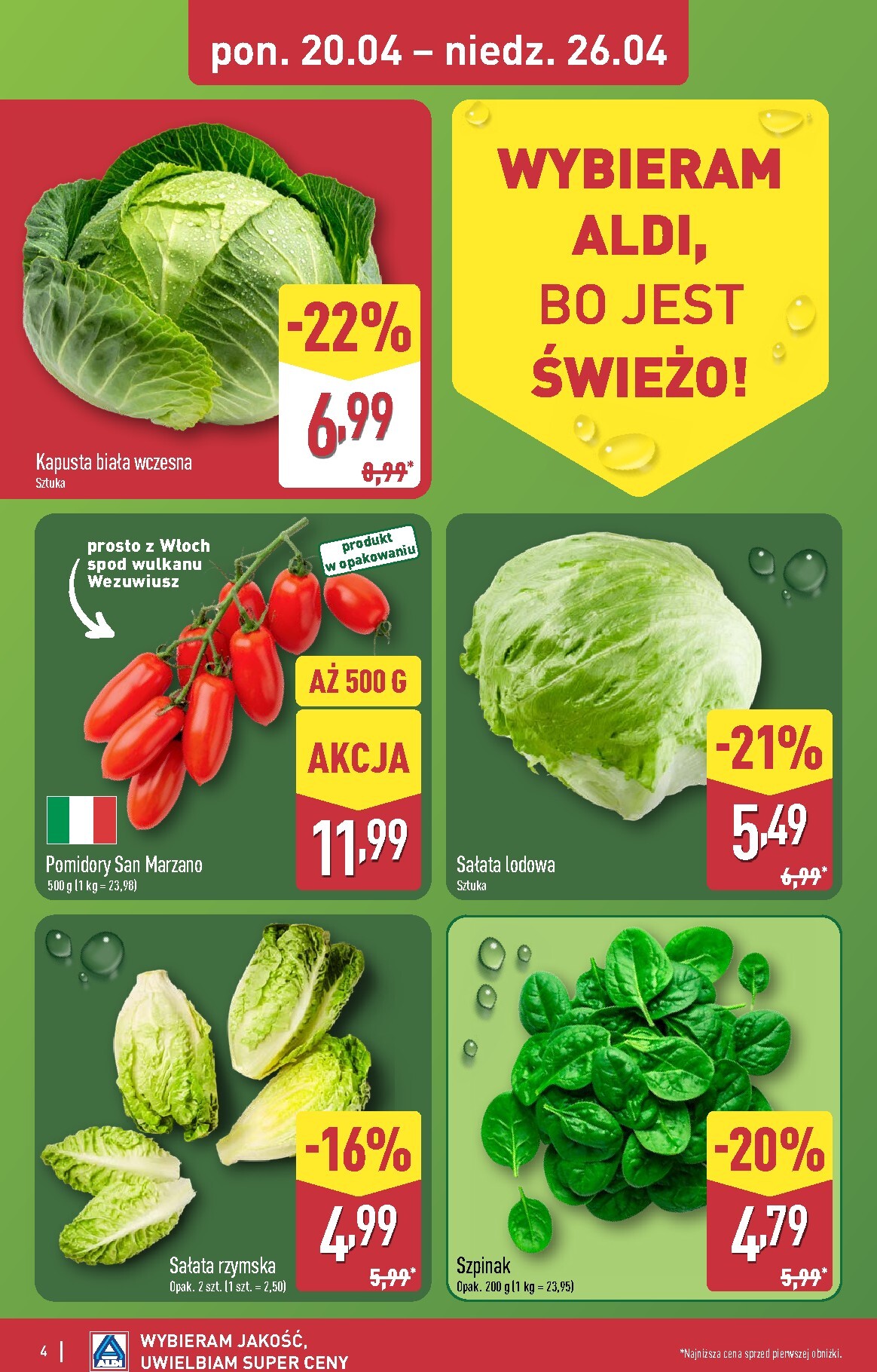 aldi - Aktualna gazetka ALDI ważna od 20.04.2026 do 26.04.2026 - page: 4
