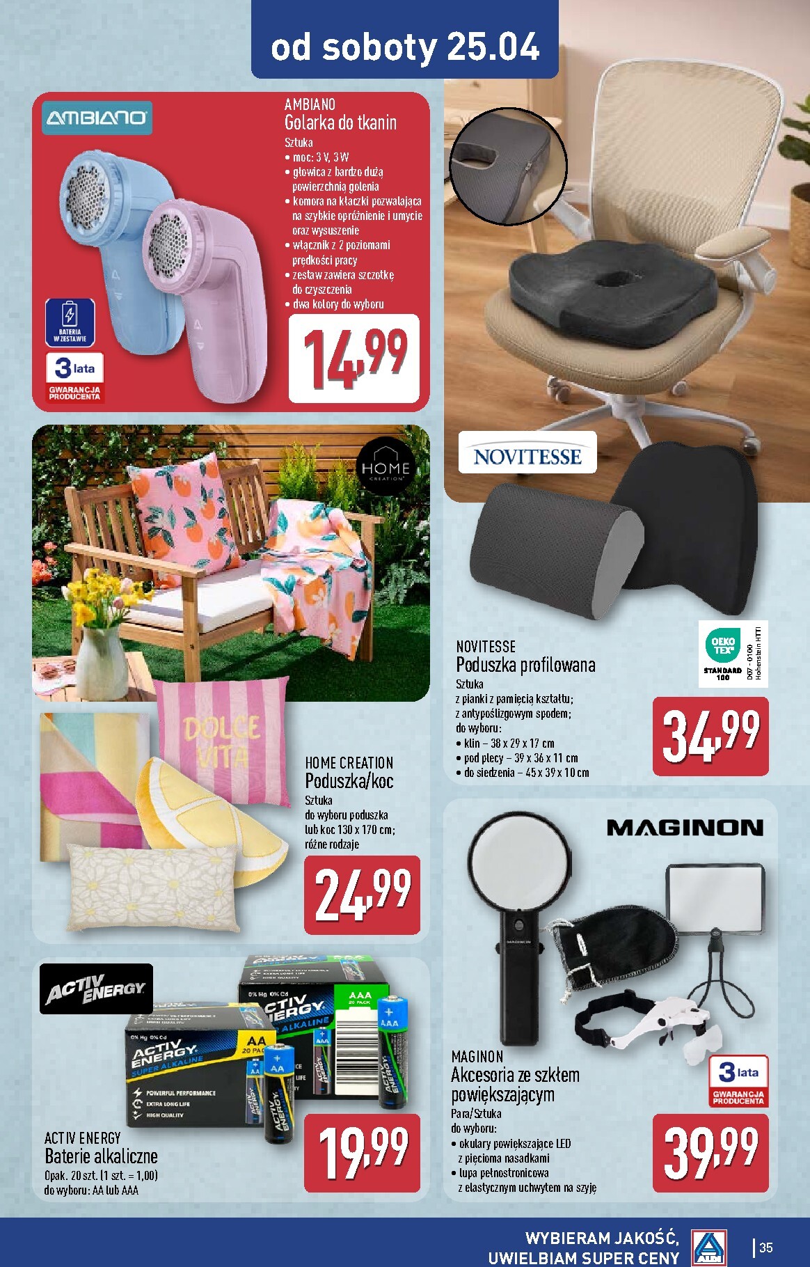 aldi - Aktualna gazetka ALDI ważna od 20.04.2026 do 26.04.2026 - page: 35