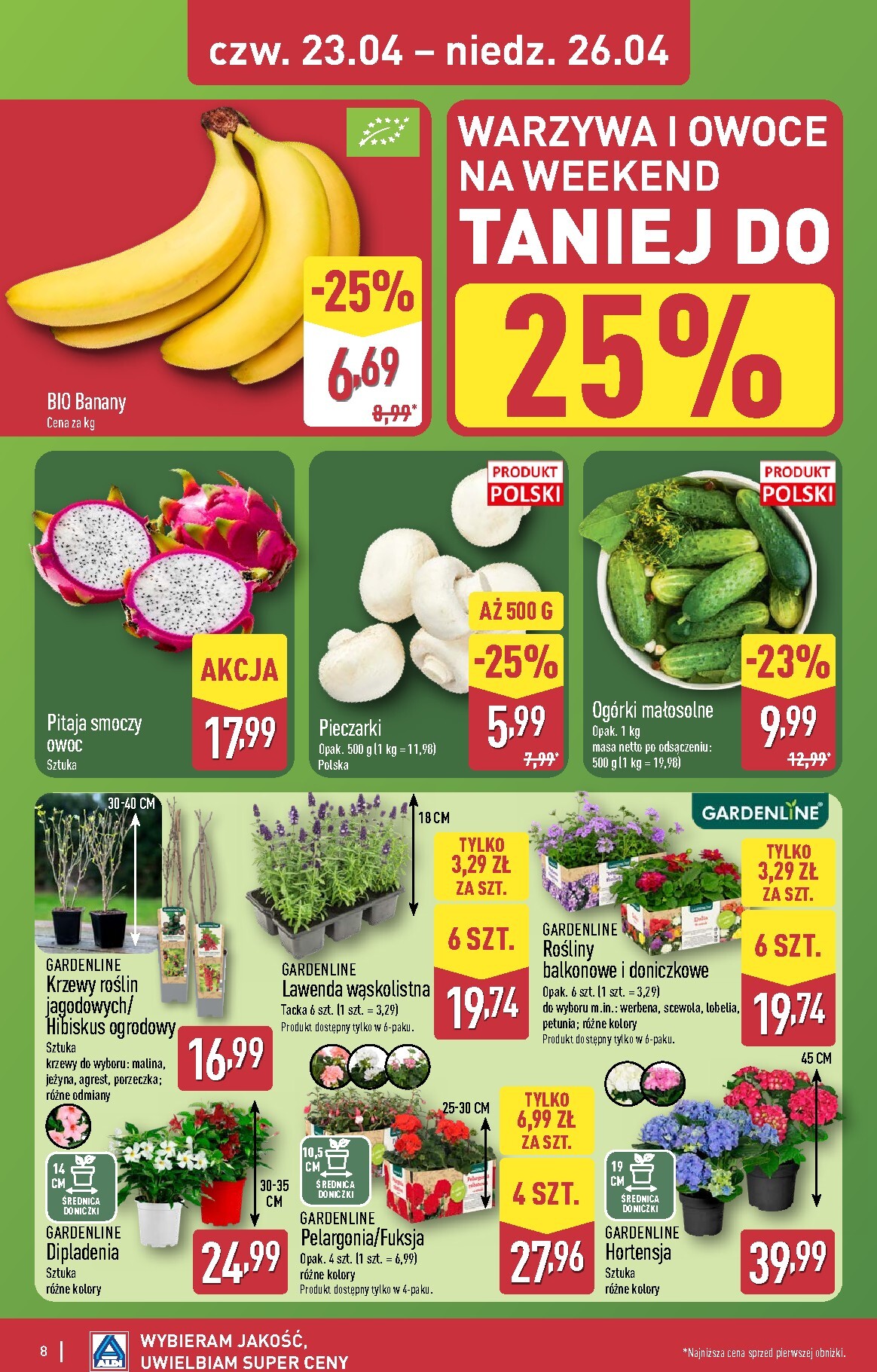 aldi - Nowa gazetka ALDI - Weekend ważna od 23.04.2026 do 26.04.2026 - page: 8