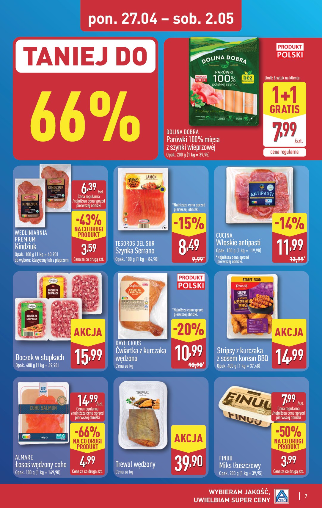 aldi - Aktualna gazetka ALDI ważna od 27.04.2026 do 02.05.2026 - page: 7