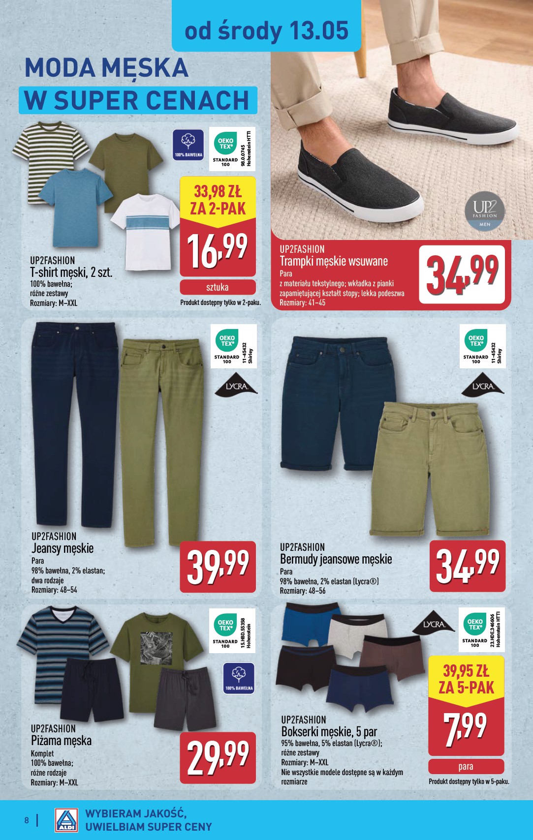 aldi - Nowa gazetka ALDI - Przygotuj się na kolejny tydzień ważna od 13.05.2026 do 16.05.2026 - page: 8
