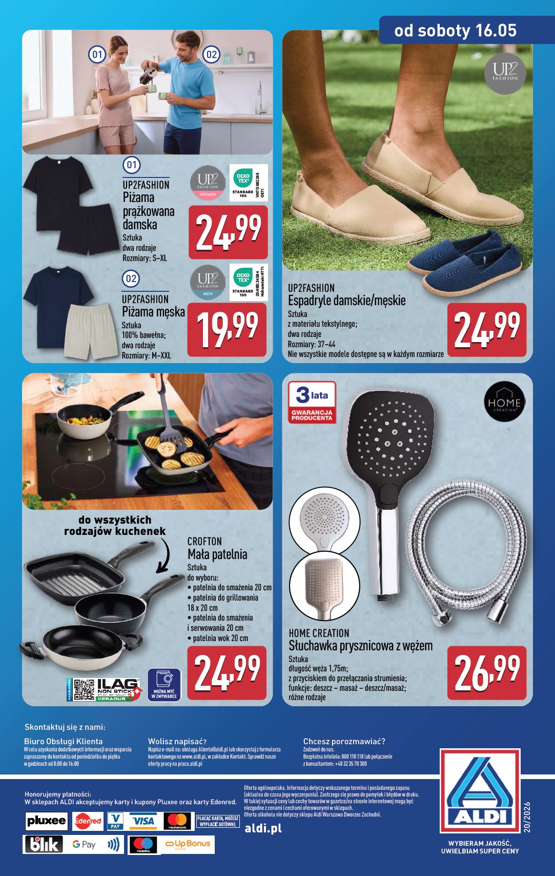 aldi - Nowa gazetka ALDI - Przygotuj się na kolejny tydzień ważna od 13.05.2026 do 16.05.2026 - page: 16