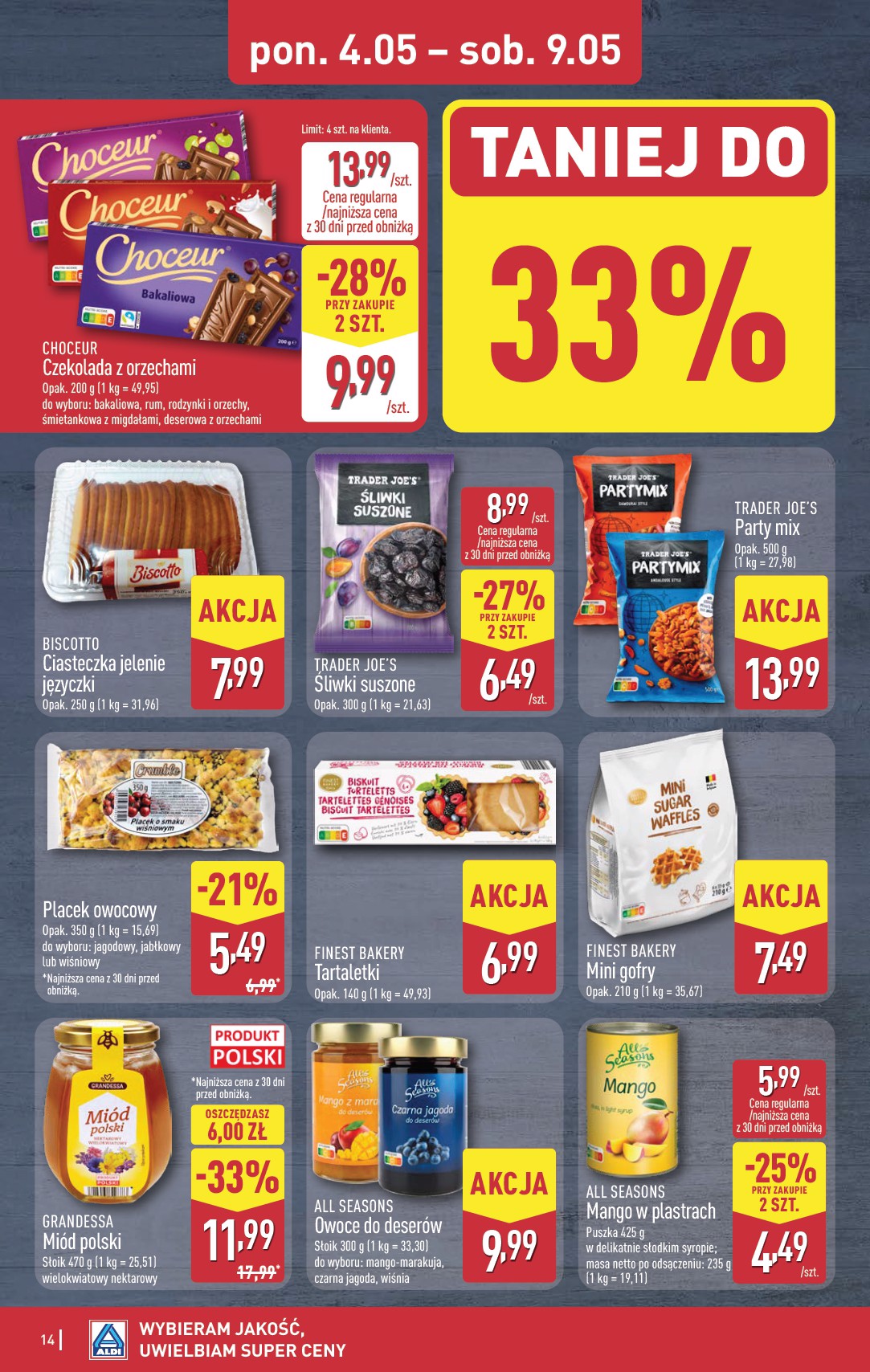 aldi - Nowa gazetka ALDI ważna od 04.05.2026 do 09.05.2026 - page: 14