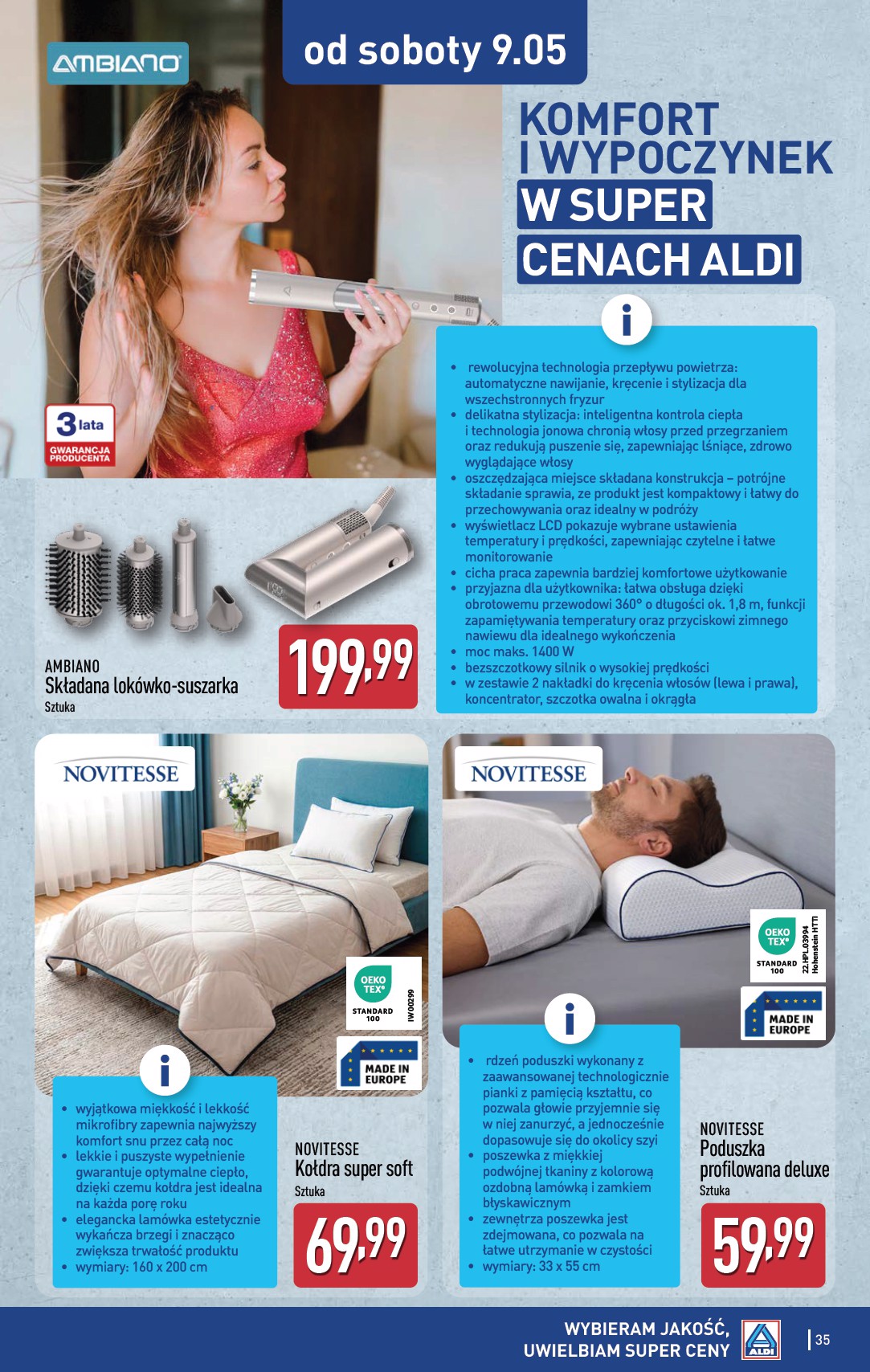 aldi - Nowa gazetka ALDI ważna od 04.05.2026 do 09.05.2026 - page: 35