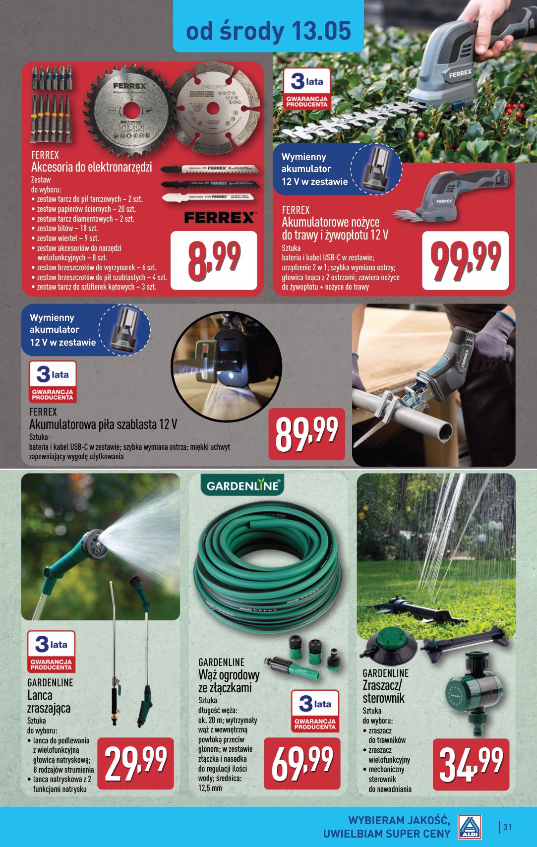 aldi - Nowa gazetka ALDI ważna od 11.05.2026 do 16.05.2026 - page: 31