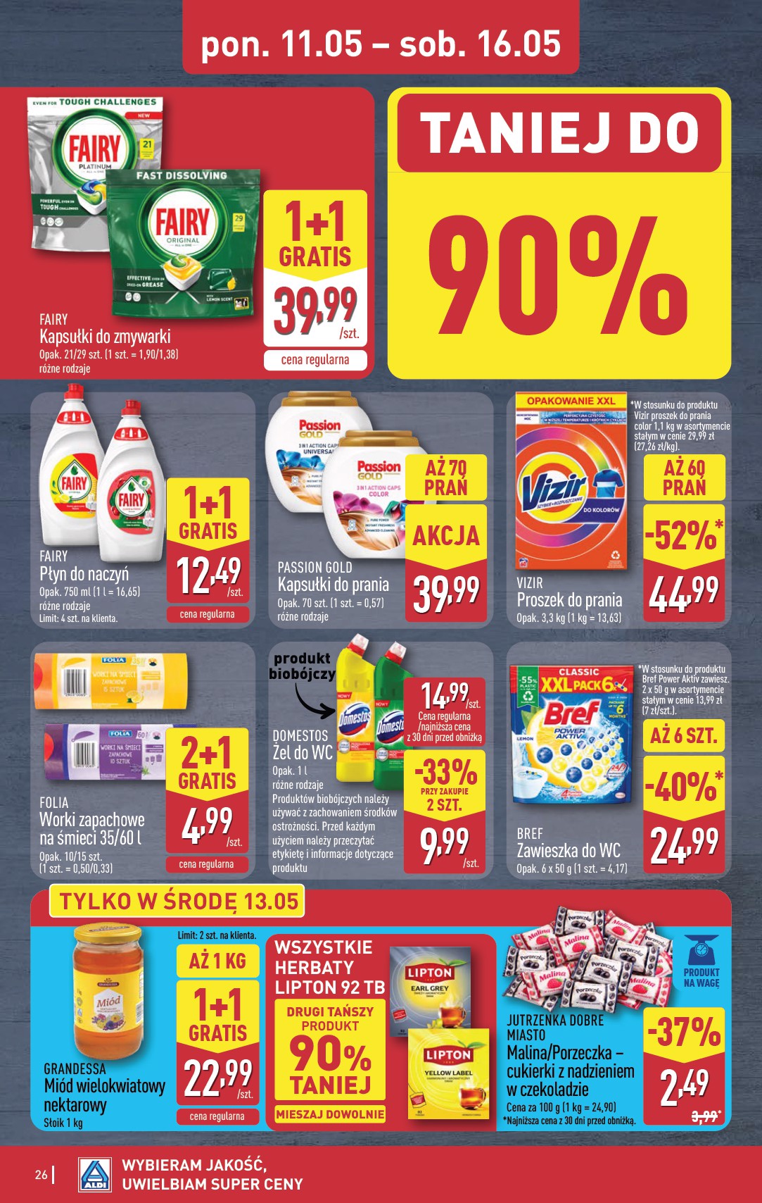 aldi - Nowa gazetka ALDI ważna od 11.05.2026 do 16.05.2026 - page: 26