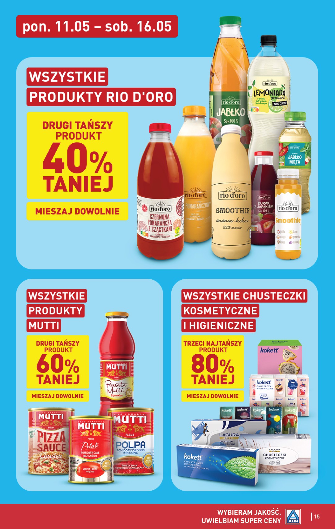 aldi - Nowa gazetka ALDI ważna od 11.05.2026 do 16.05.2026 - page: 15