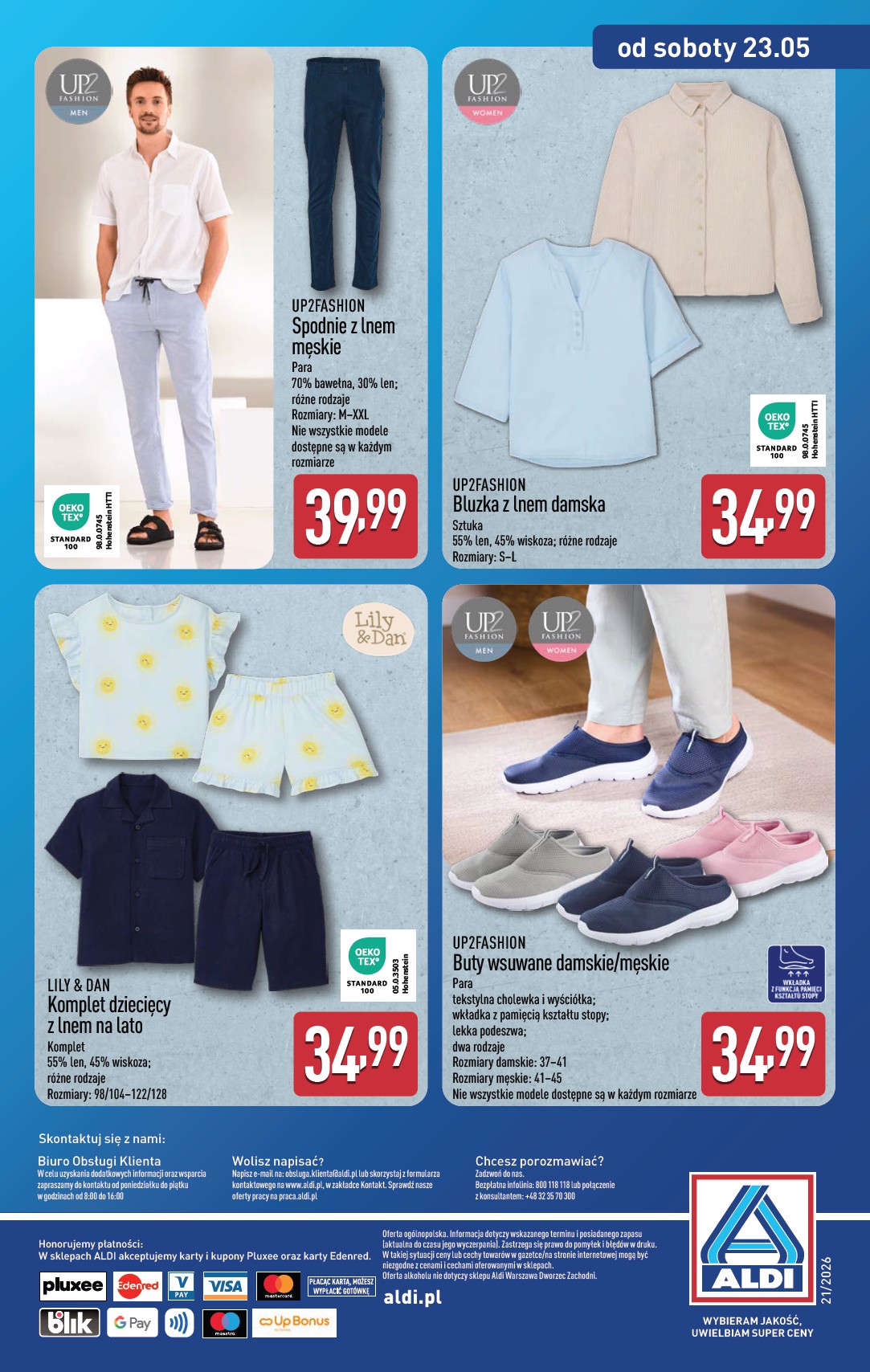 aldi - Nowa gazetka ALDI - Artykuły przemysłowe i tekstylia ważna od 20.05.2026 do 23.05.2026 - page: 16