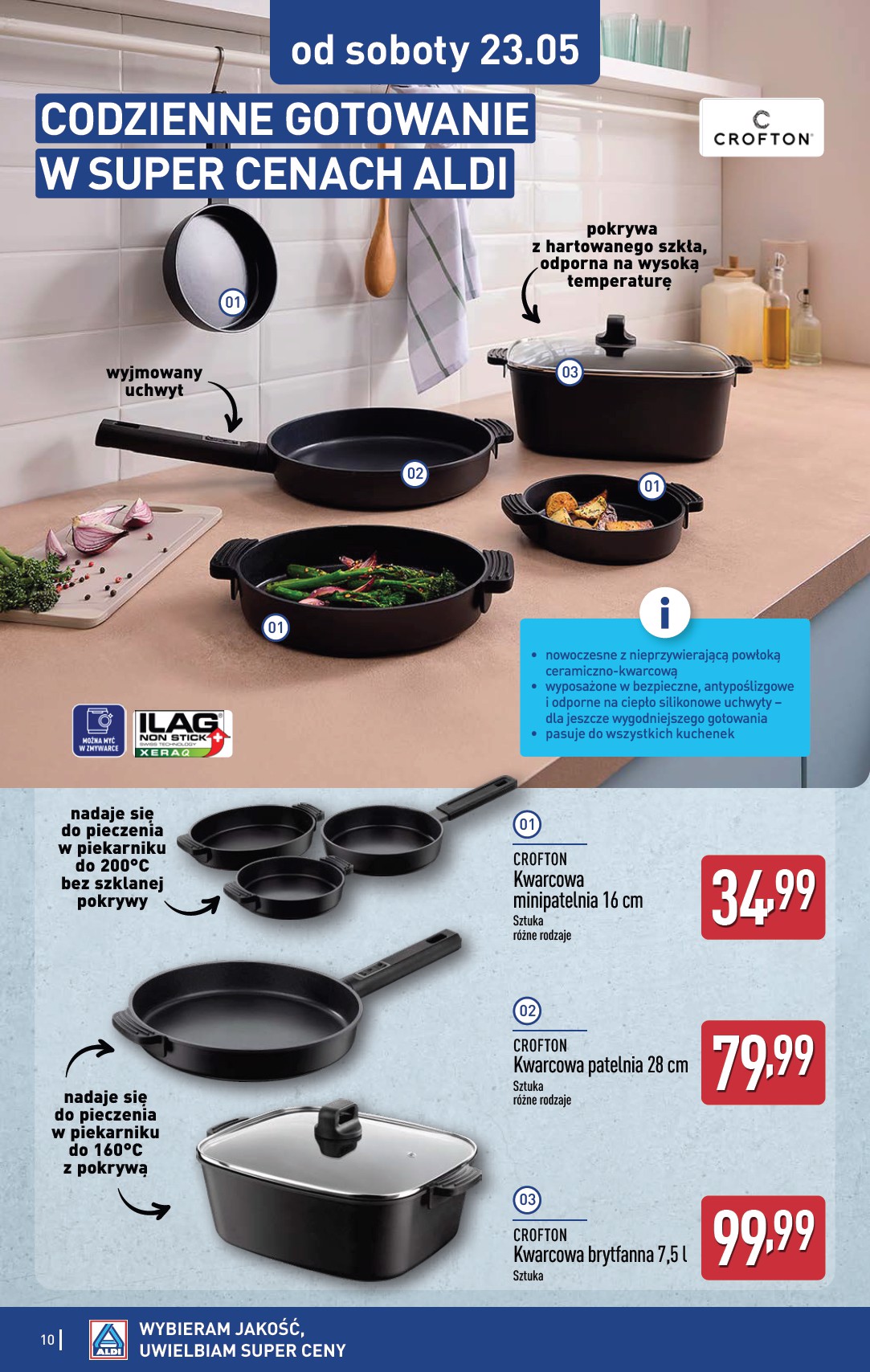 aldi - Nowa gazetka ALDI - Artykuły przemysłowe i tekstylia ważna od 20.05.2026 do 23.05.2026 - page: 10