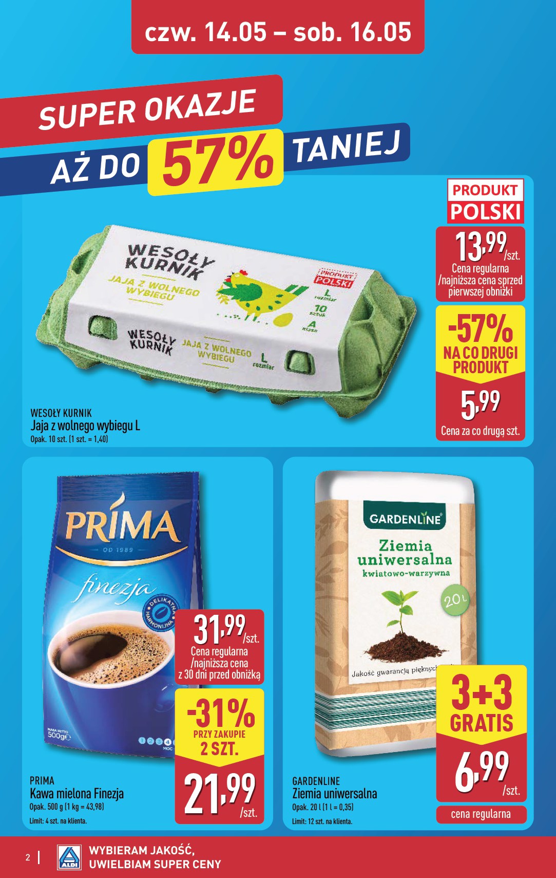 aldi - Aktualna gazetka ALDI - Oferta weekendowa ważna od 14.05.2026 do 16.05.2026 - page: 2