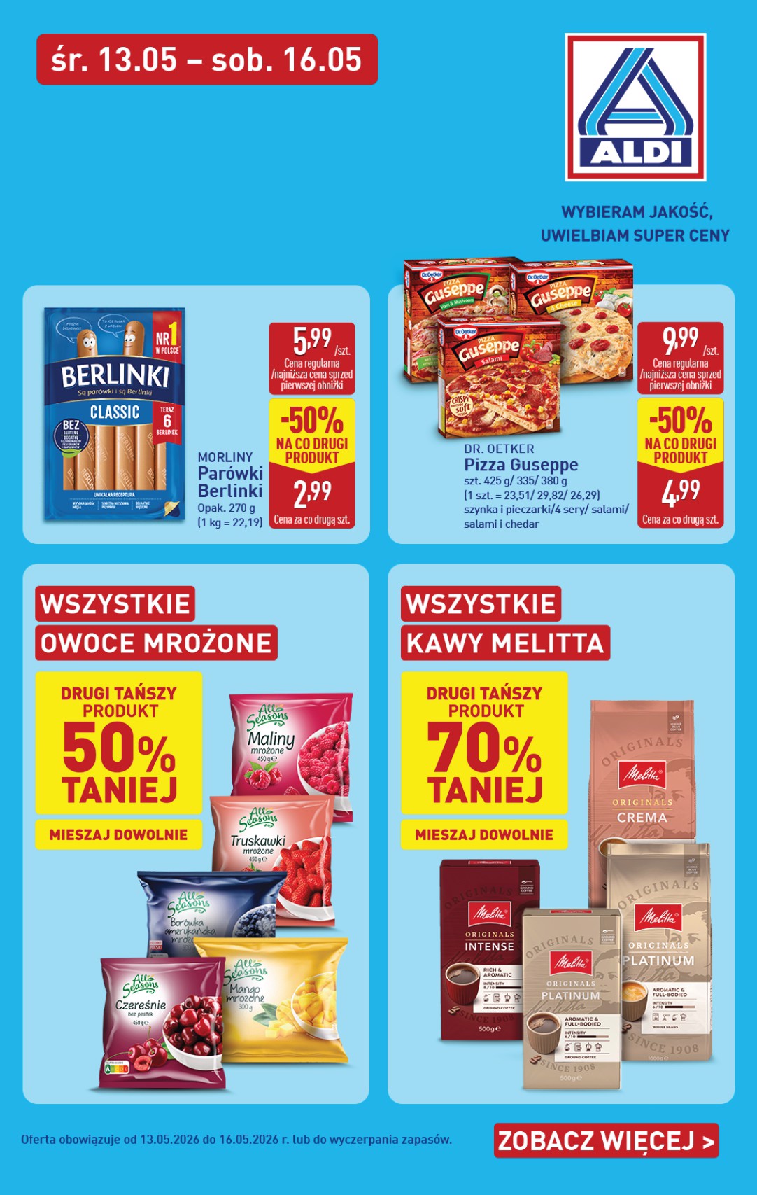 aldi - Aktualna gazetka ALDI - Tani weekend ważna od 13.05.2026 do 16.05.2026 - page: 2
