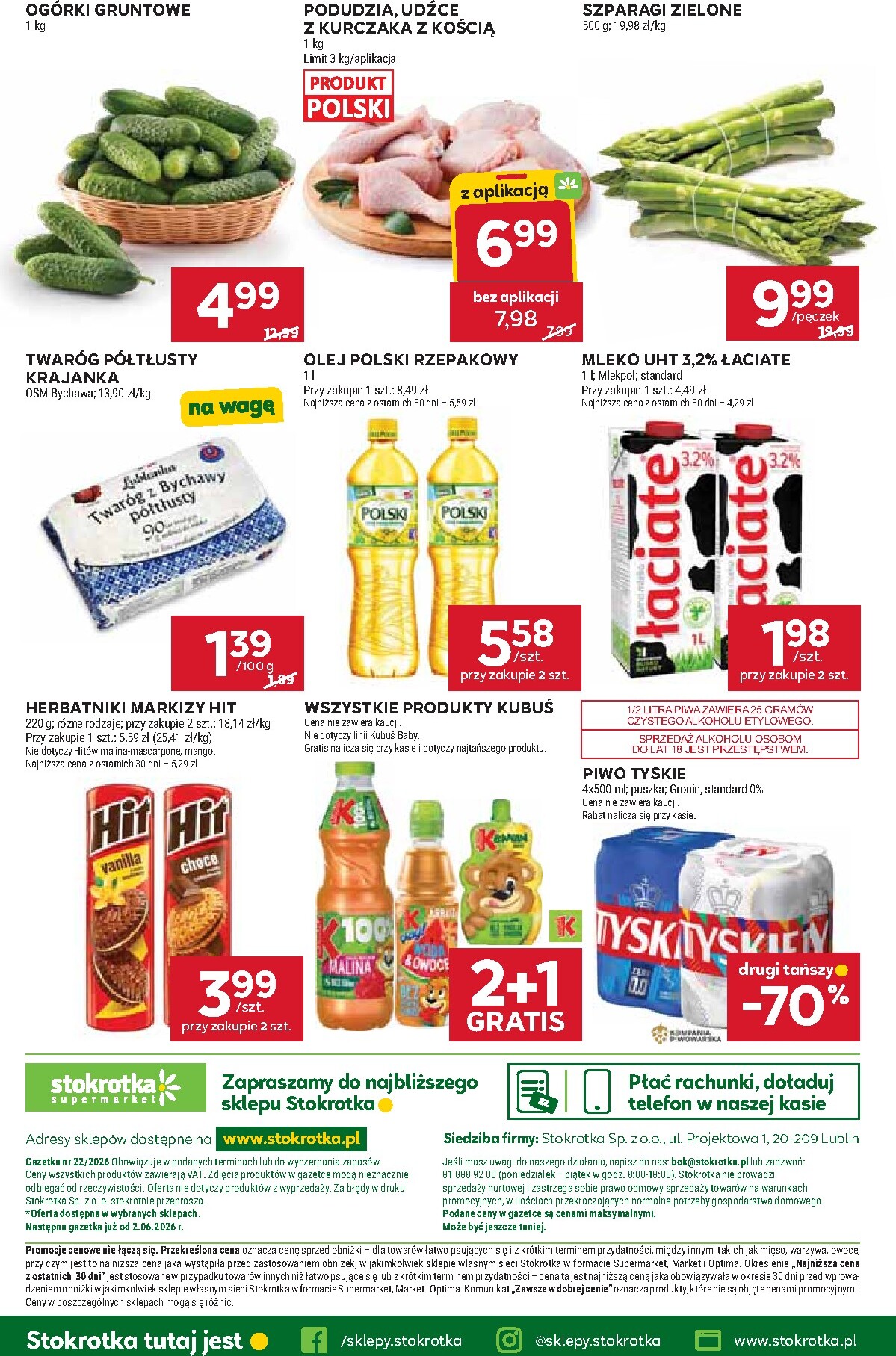 stokrotka - Nowa gazetka Stokrotka - Supermarket ważna od 28.05.2026 do 01.06.2026 - page: 43